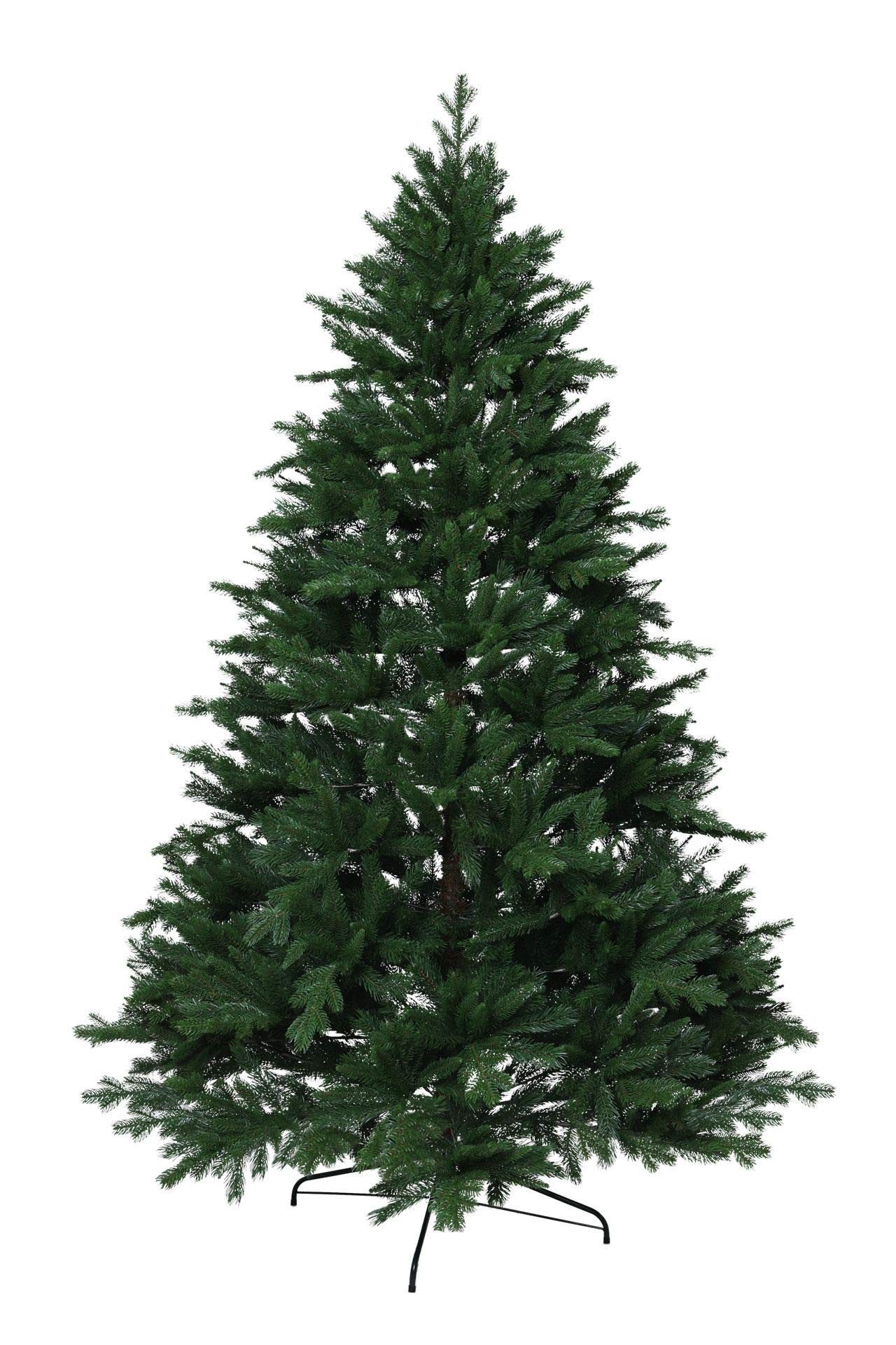 VIVANNO Künstlicher Weihnachtsbaum Künstlicher Weihnachtsbaum Premium Nordmanntanne, 270 cm hoch, Nordmanntanne