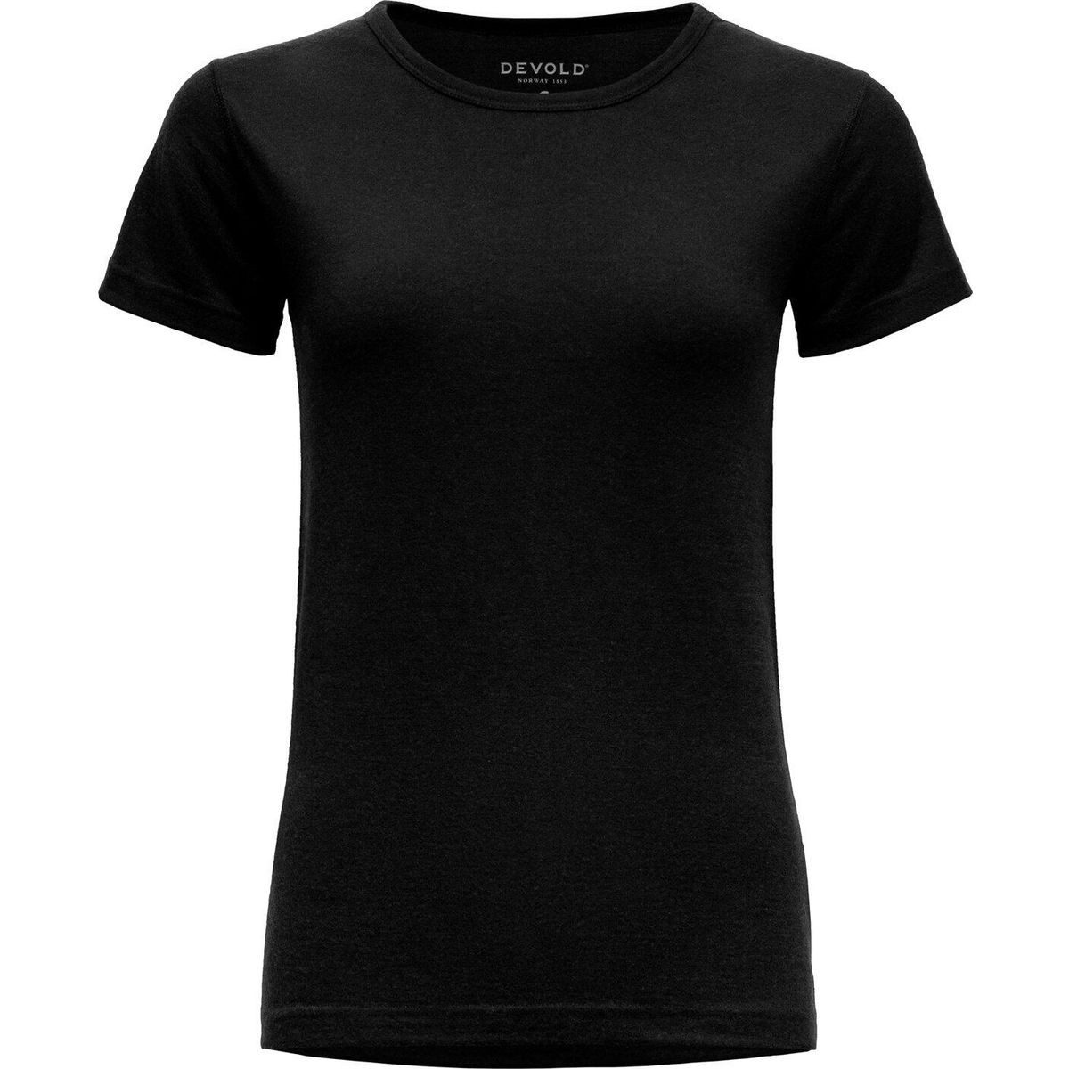 Devold Kurzarmshirt Breeze Plus Merino 200 T-shirt WMN Perfekt für Wanderabenteuer, bietet es natürliche