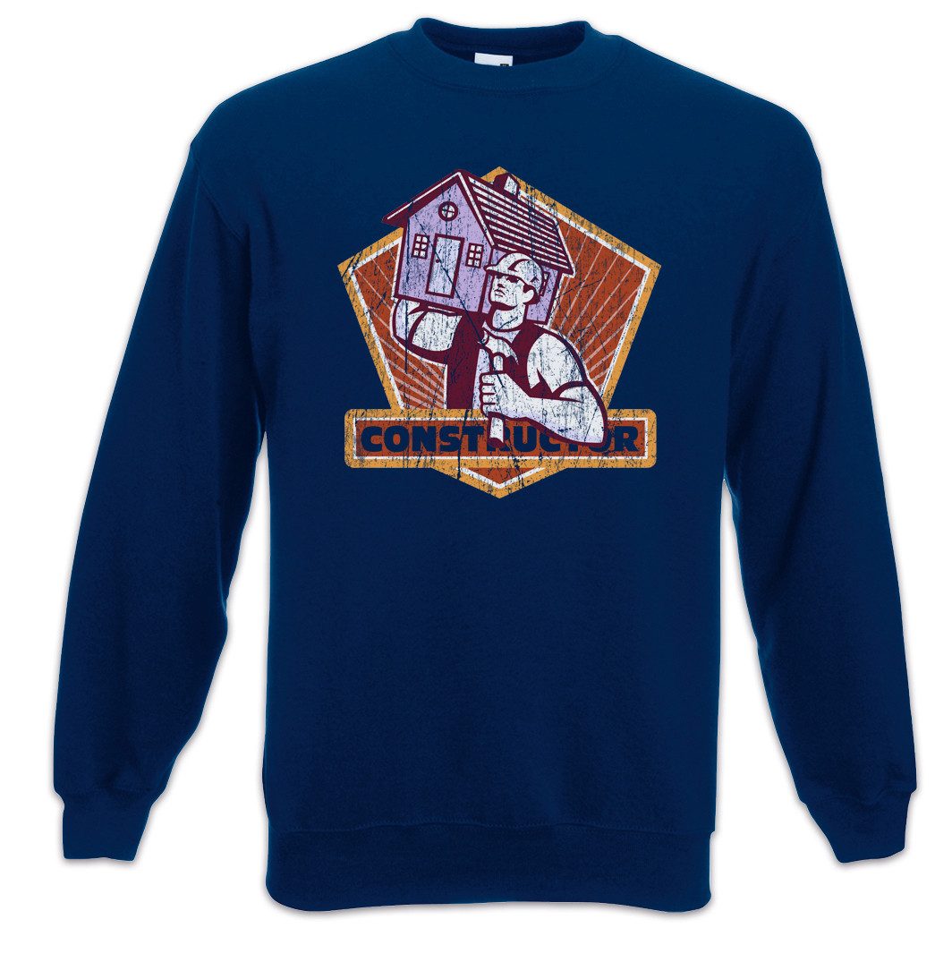 Sweatshirt Constructor V Sweatshirt Handwerker Maurer Mason Bauarbeiter Bau