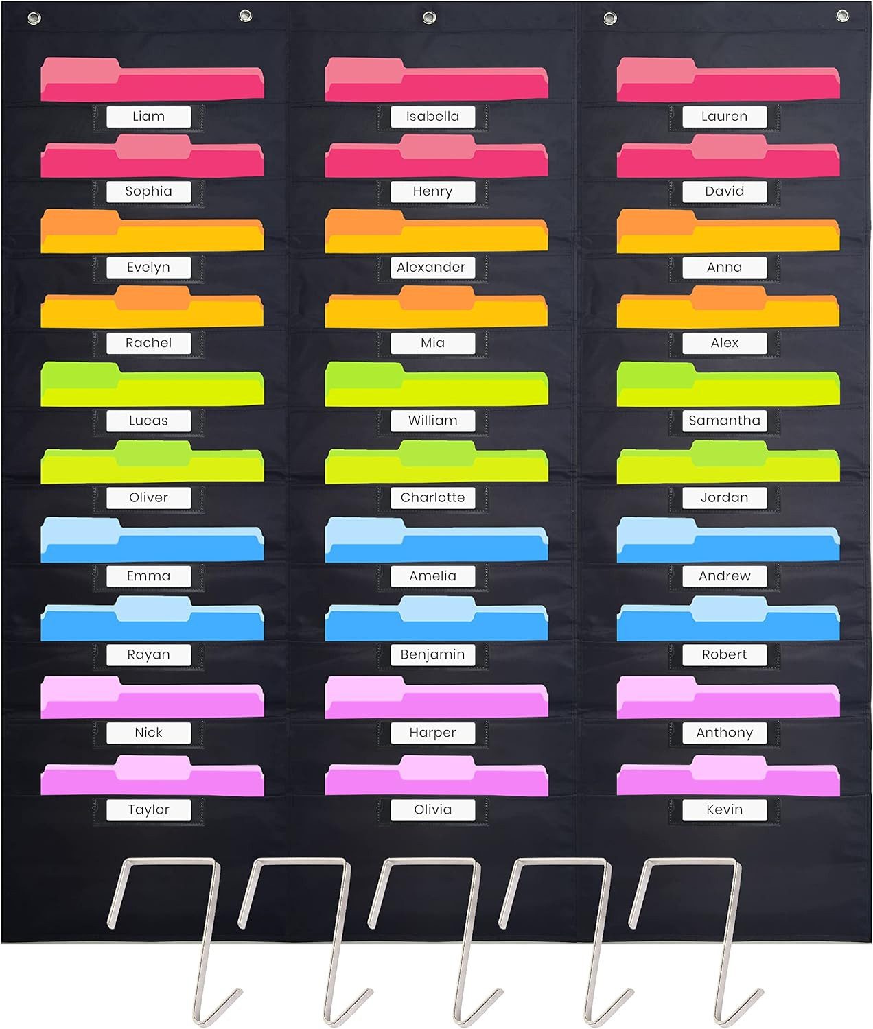 Organizer Heavy Duty Storage Pocket Chart für Klassenzimmer