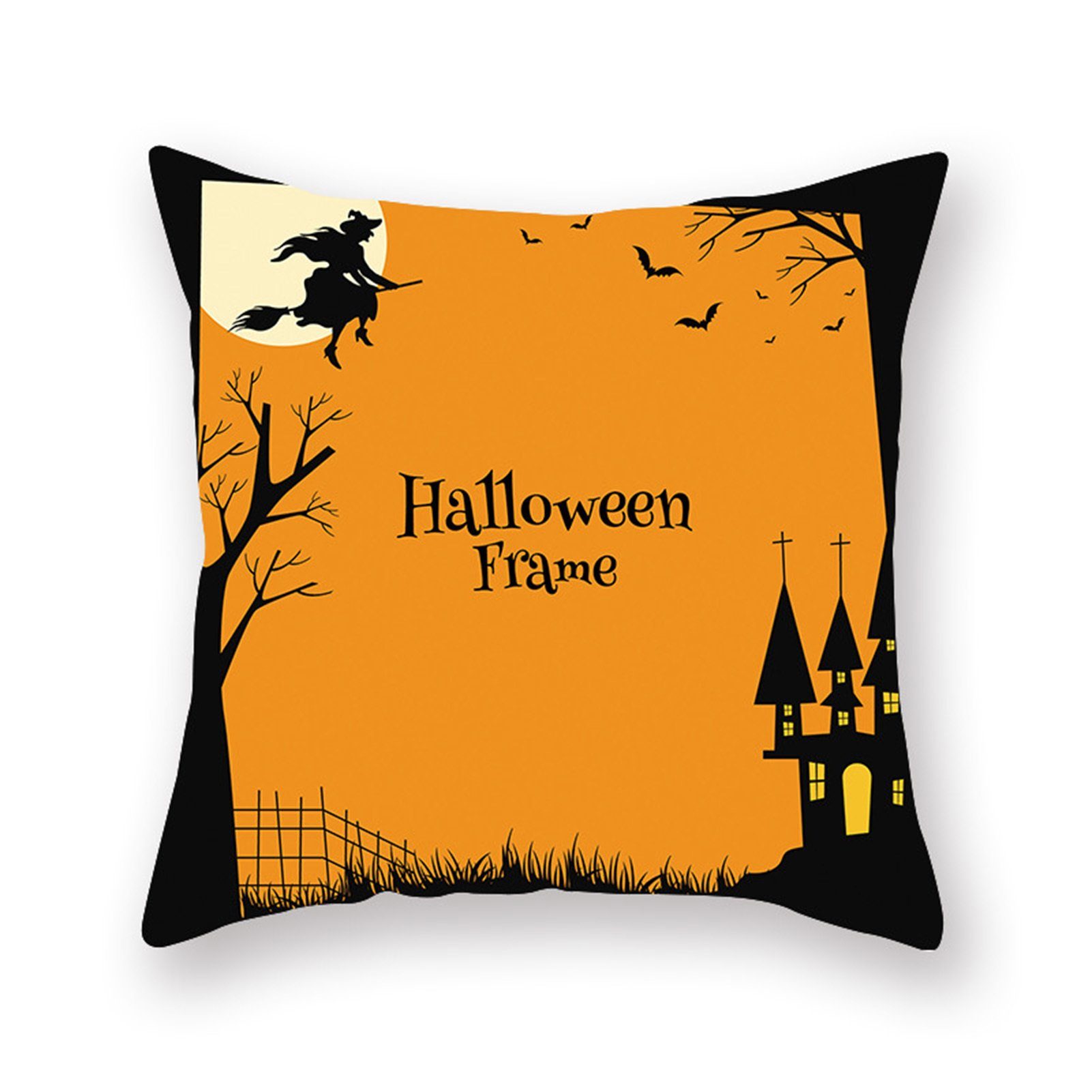 13 Halloween-Motiv-Druck-Kissenbezug, Personalisierter, Blusmart Kissenbezug