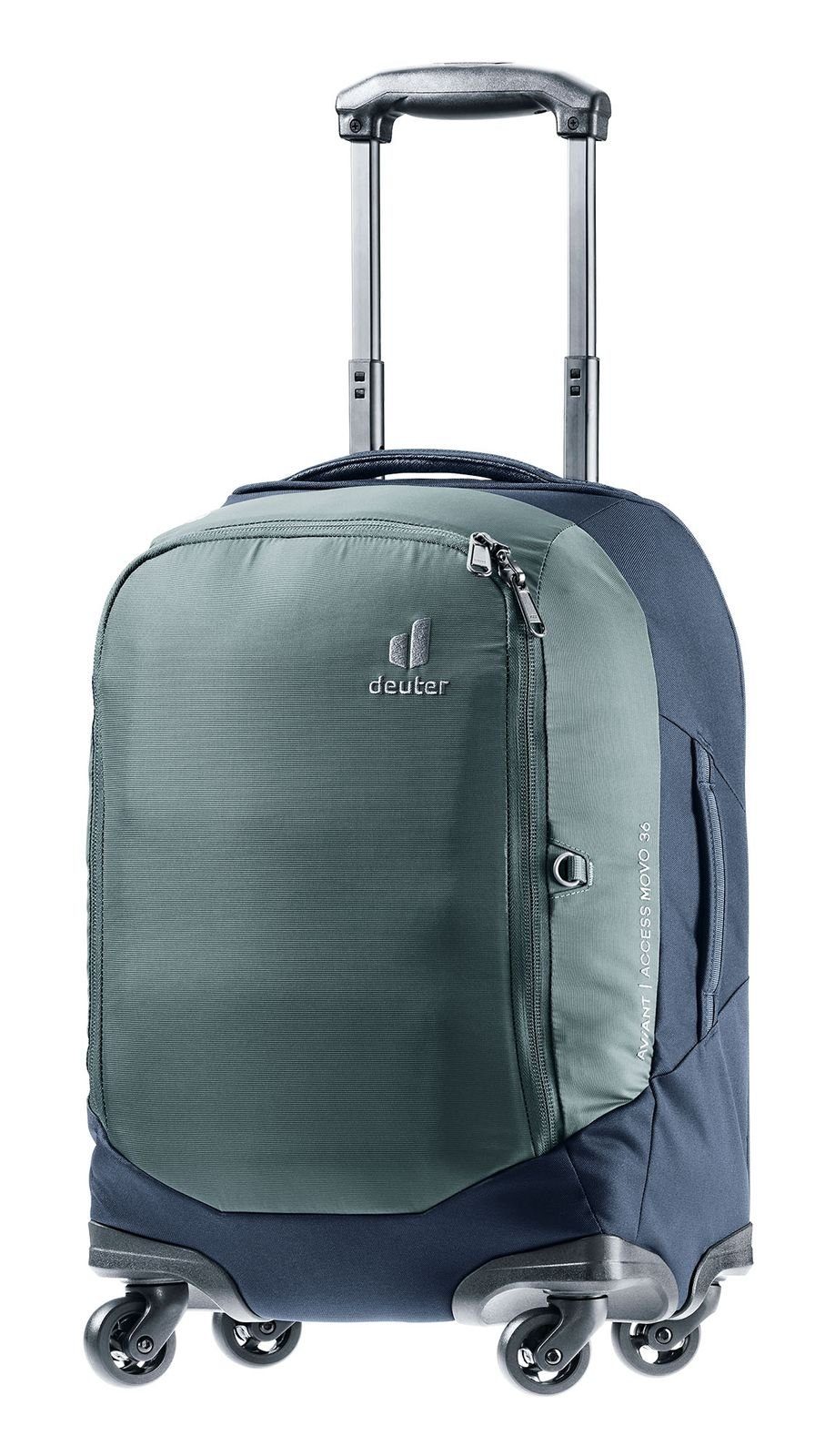 deuter Weichgepäck-Trolley, 4 Rollen Teal - Ink | Weichschalenkoffer