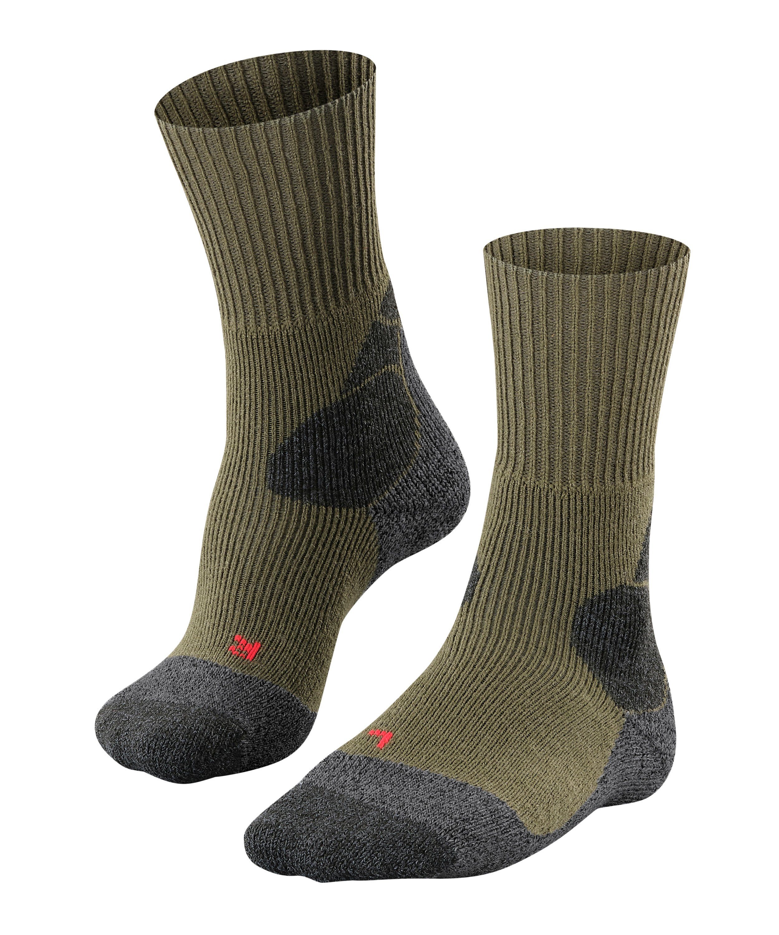 olive Wandersocken Expeditionen Maximaler alpine FALKE Schutz für TK-X (1-Paar) Expedition (7830)