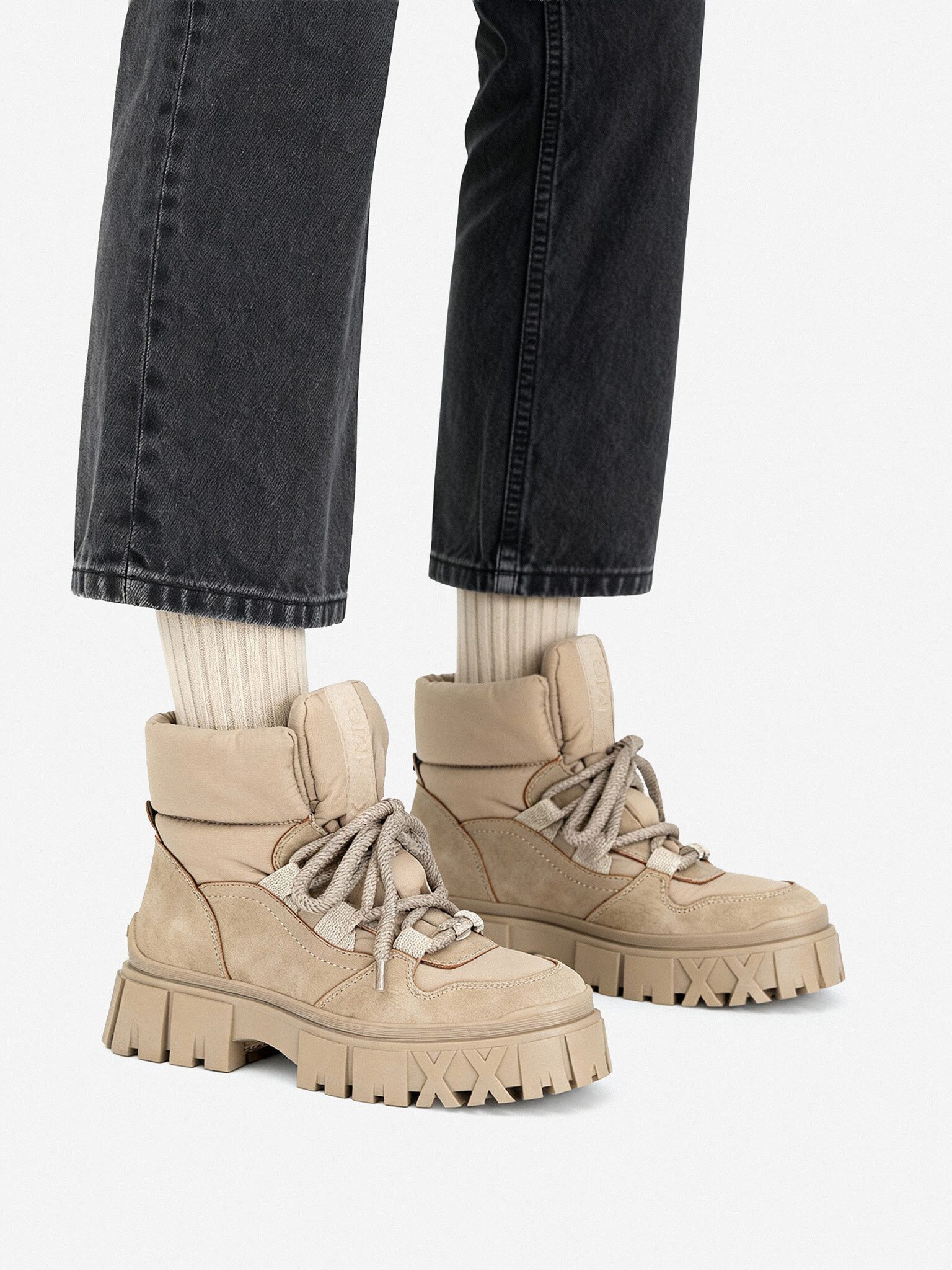 Mexx Mexx Women's Snow Boots Beige CEO-MI001713343W Winterstiefel
