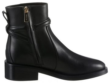 MICHAEL KORS HAMILTON FLAT BOOTIE Stiefelette mit eleganter Zierkette