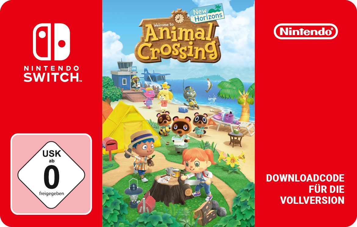 Animal Crossing: New Horizons (Download-Code), Nintendo Switch