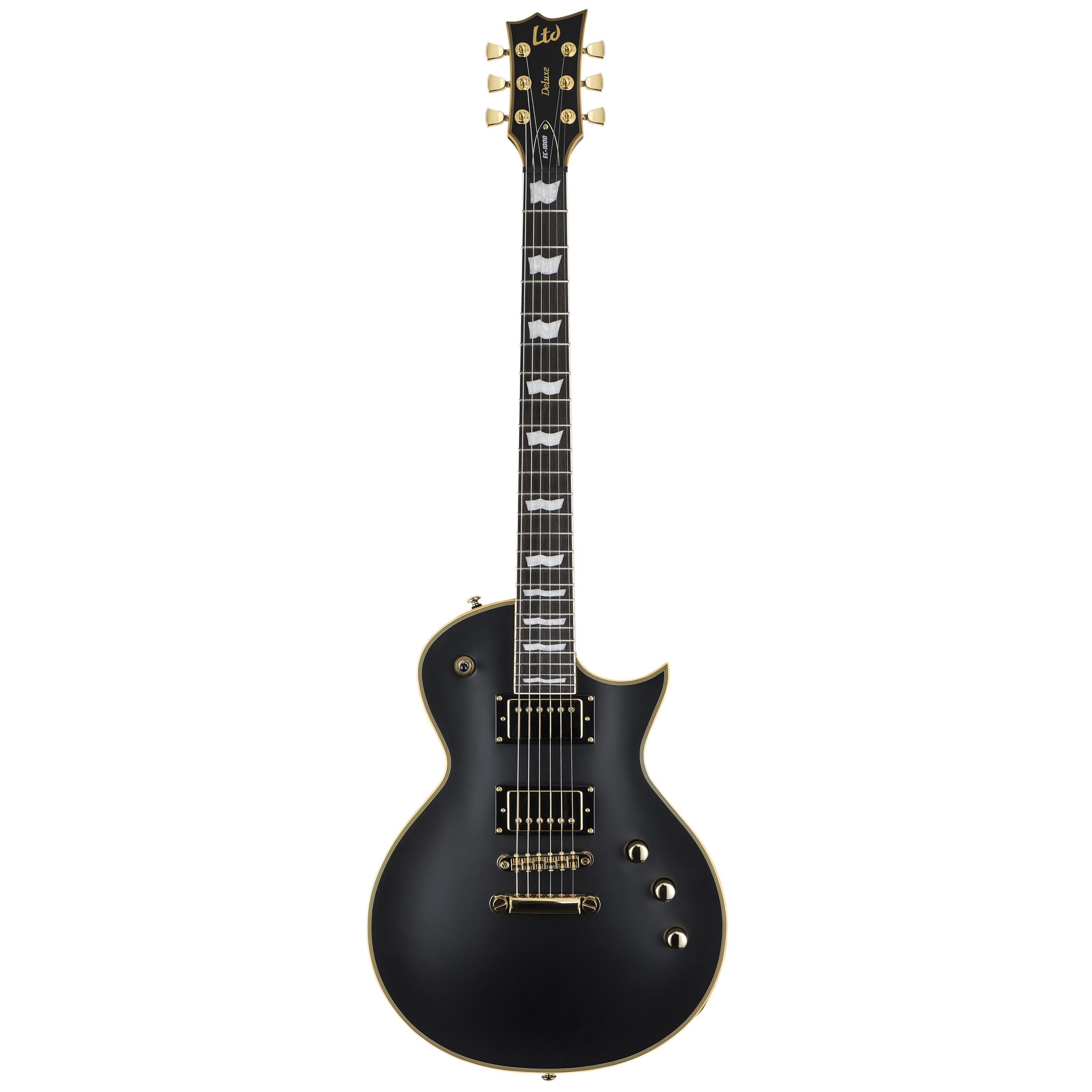 ESP E-Gitarre, LTD EC-1000 Duncan Vintage Black, Heavy-Shop, Heavy-Gitarren, LTD EC-1000 Duncan Vintage Black - E-Gitarre