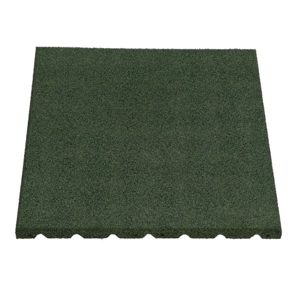ROGGardenline Gummimatte, 4 STÜCK 50 x 50 CM GUMMI FALLSCHUTZPLATTE 25