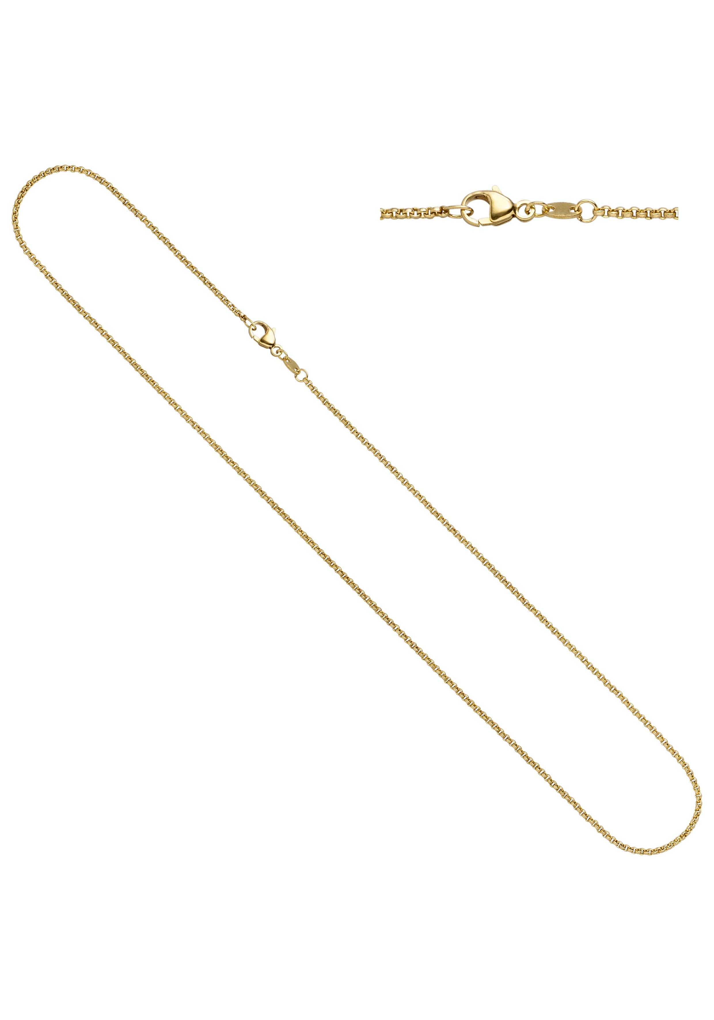 Goldkette Erbskette 1,5 mm