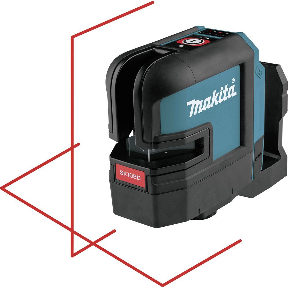 Makita Nivelliergerät Makita Kreuzlinienlaser Reichweite (max): 25 m, (SK105DZ)