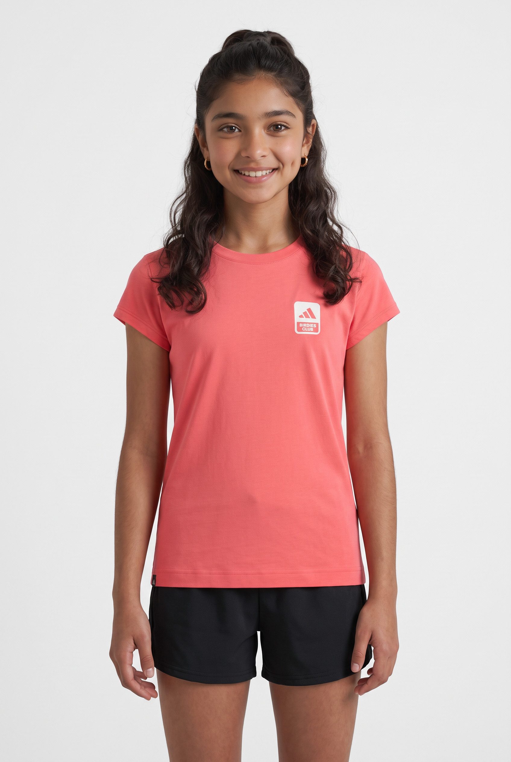 adidas Performance T-Shirt BIRDIS CLUB KIDS für Kinder, sportlicher Stil, ohne Verschluss, aus Baumwolle