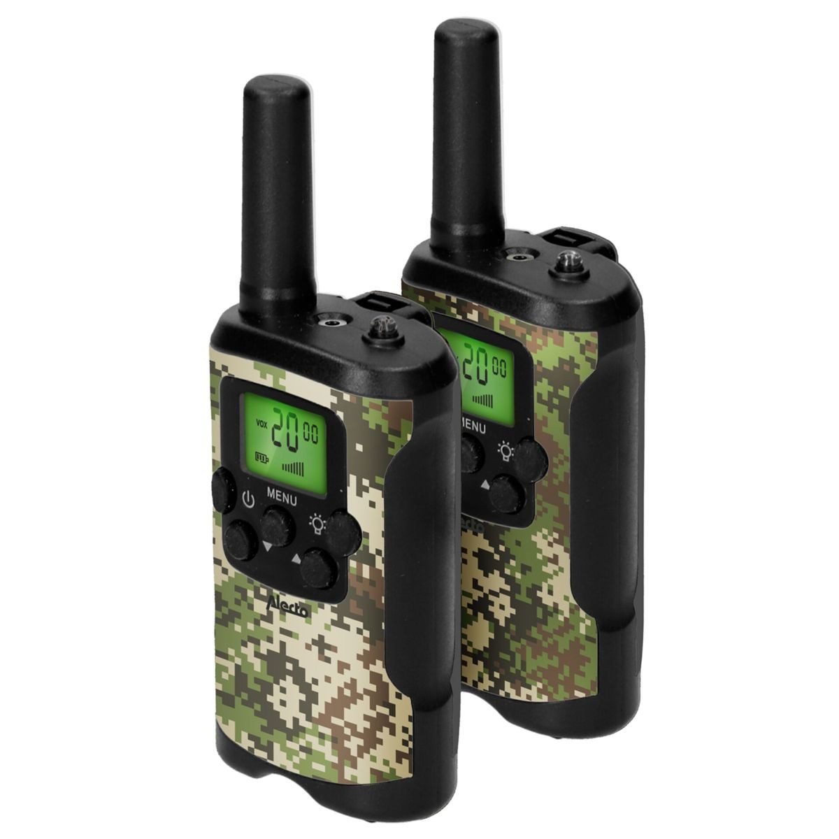 Walkie Talkie Walkie Talkie 2er Set für Kinder, 7 km Reichw.