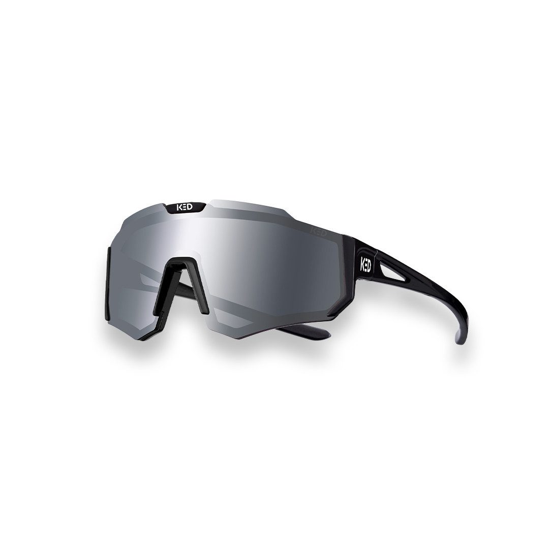 KED Fahrradbrille Ghost Kids Fahrradbrille, Ultraleicht, Stoßfeste Polycarbonat-Gläser, UV-Schutz, Alter 2-6 Jahre