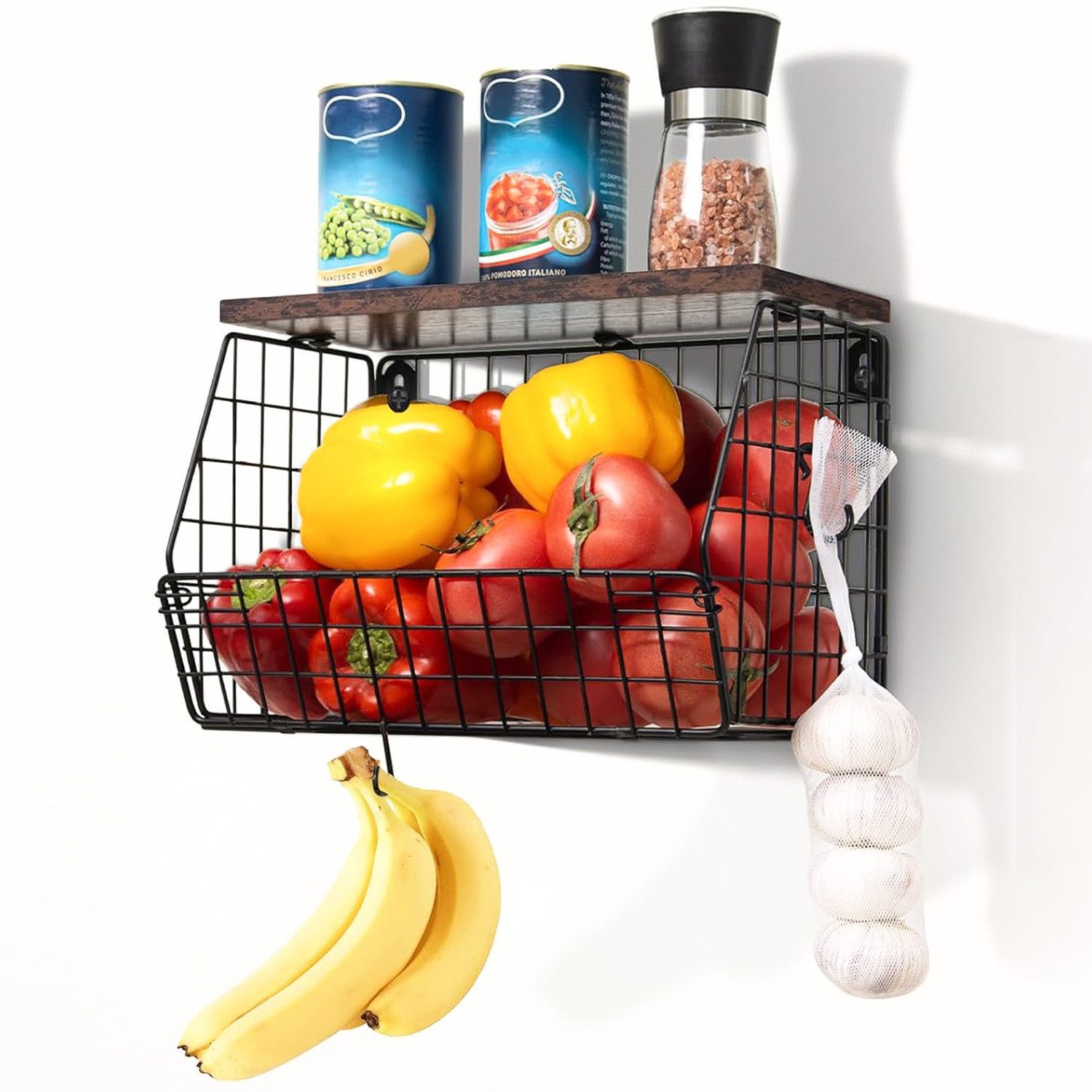 GLIESE Küchenregal Multifunktionales Obst- und Gemüseregal günstig online kaufen