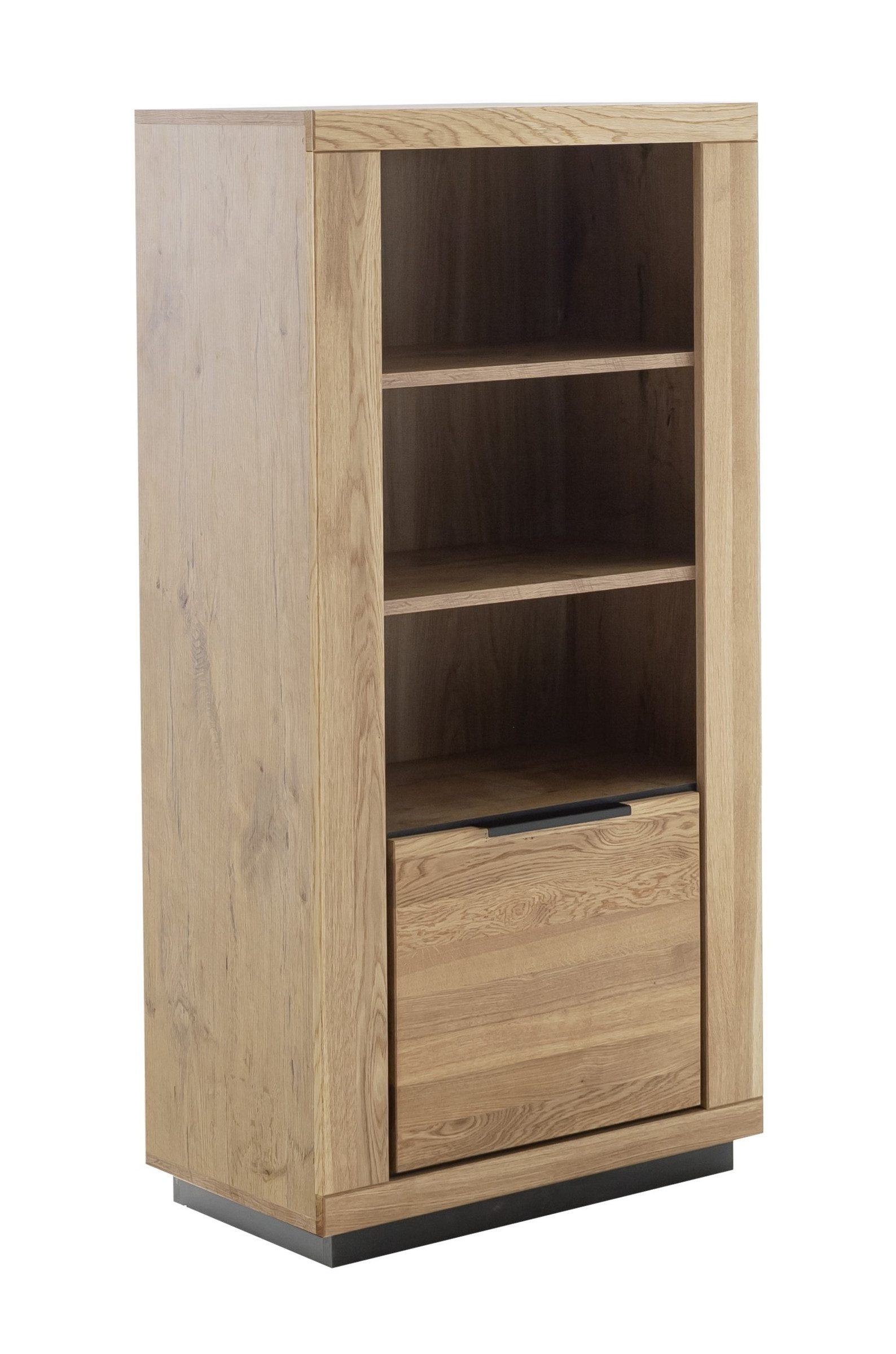 freiraum Regal GRENO, in Wildeiche geölt, Wildeiche teilmassiv - 72x142x40cm (BxHxT)