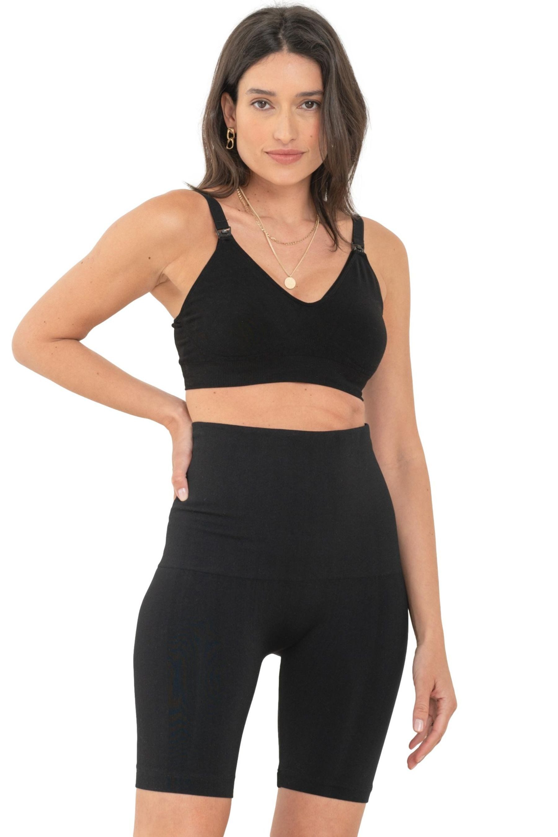 Seraphine Umstandsshorts Seraphine Radlerhose mit Bauchband Umstandsmode (1-tlg)