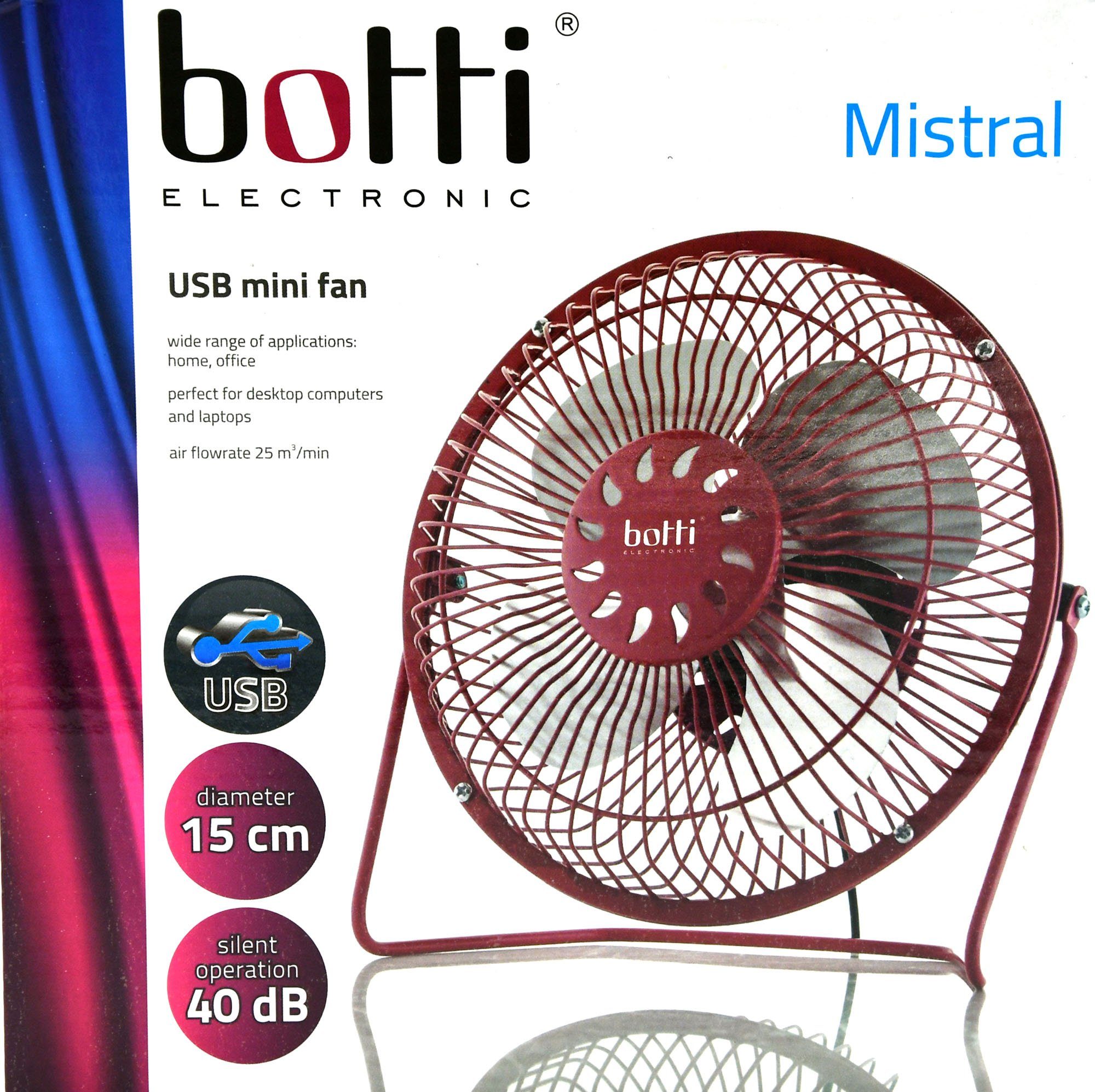 botti Tischventilator Mitral USB Mini Computer günstig online kaufen