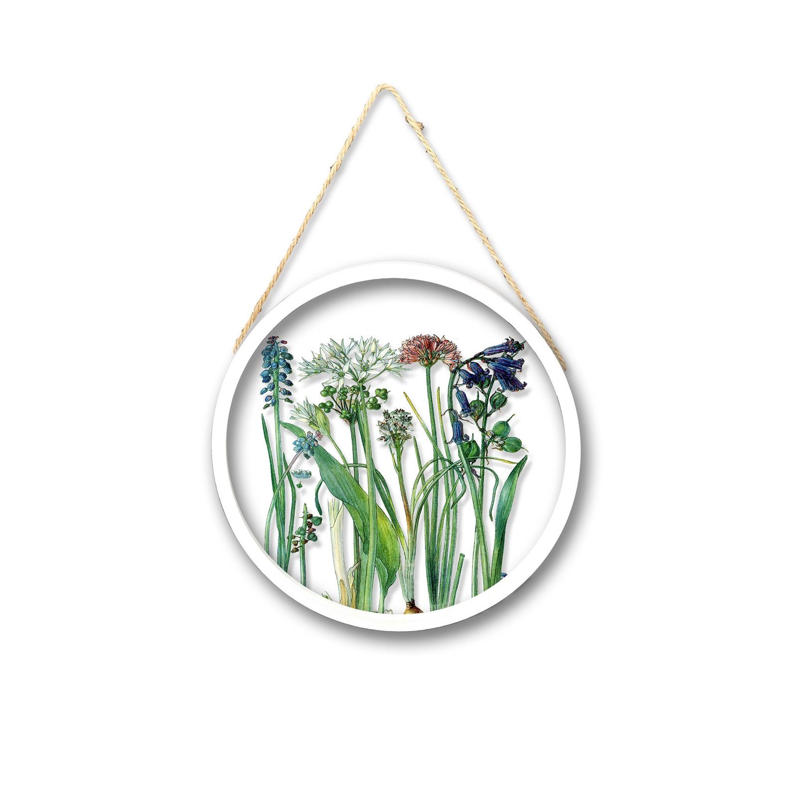 NTKCollection Acrylglasbild Wandbild Garten, Wanddekoration