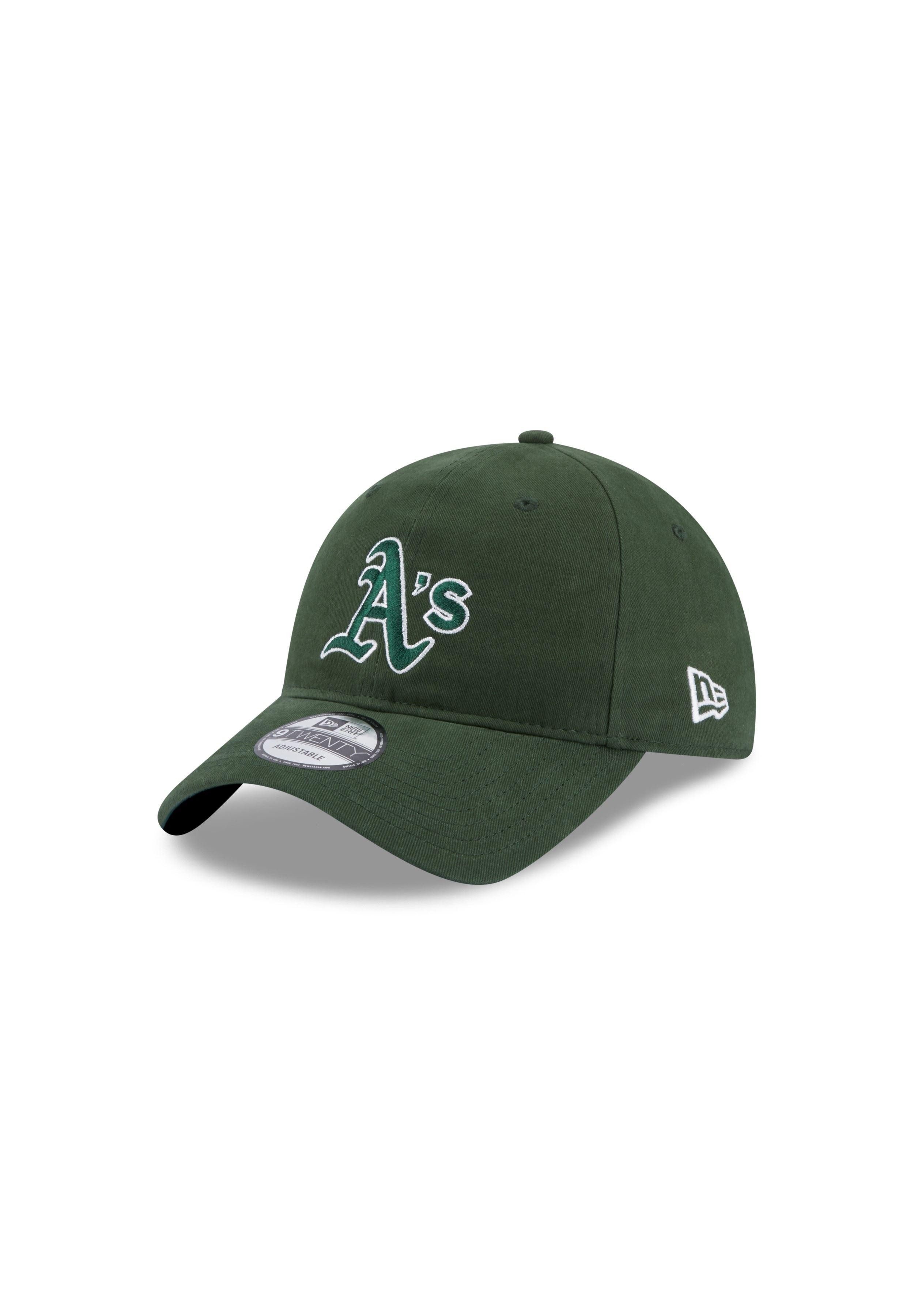 Baseball Cap Oakland Athletics MLB Team Script Green 9Twenty Unstructured Strapback