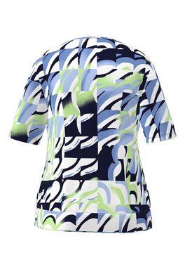 FRANK WALDER Blusenshirt mit Kontrastdetails