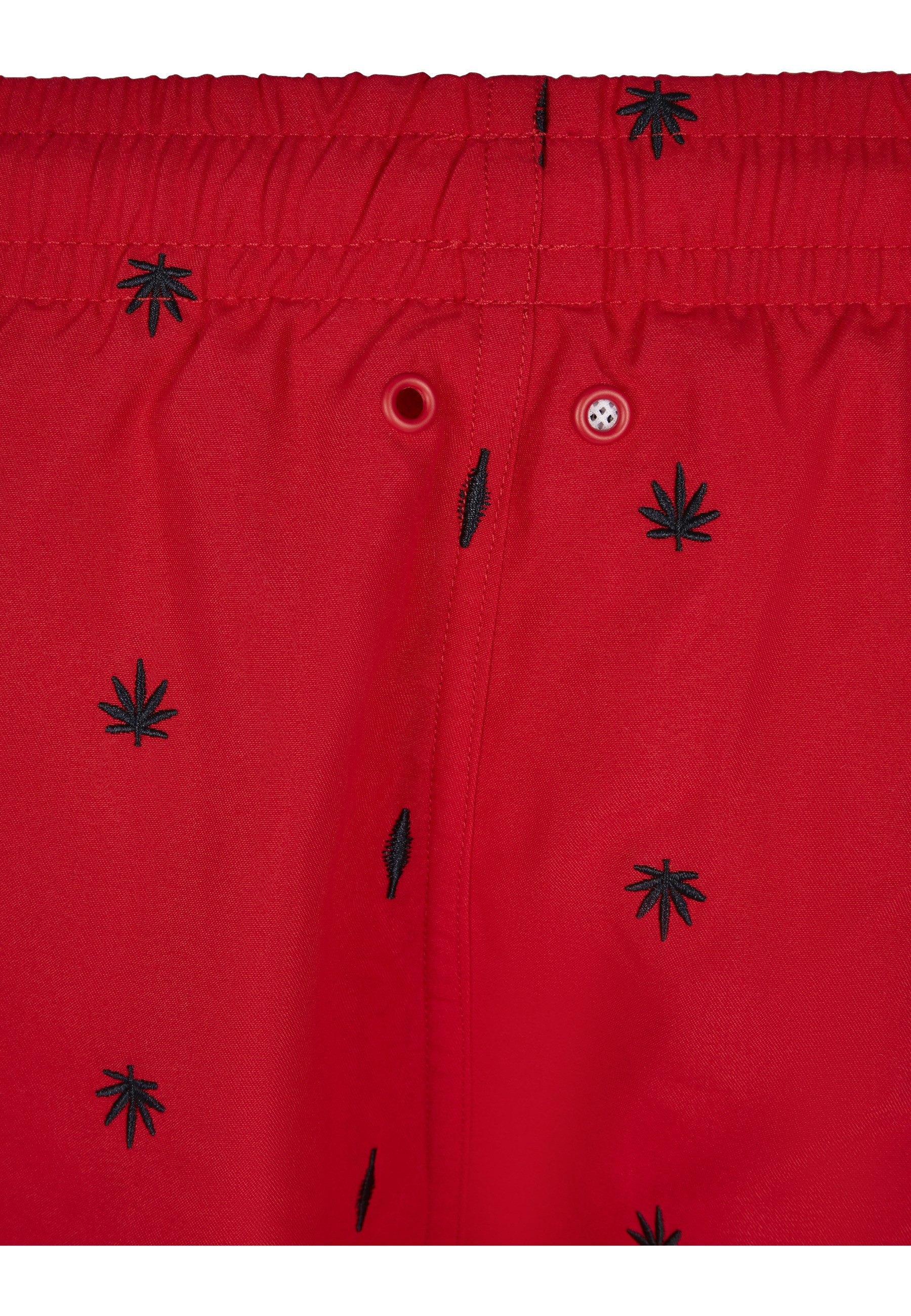 URBAN CLASSICS Badeshorts Urban Classics Herren Embroidery Swim Shorts