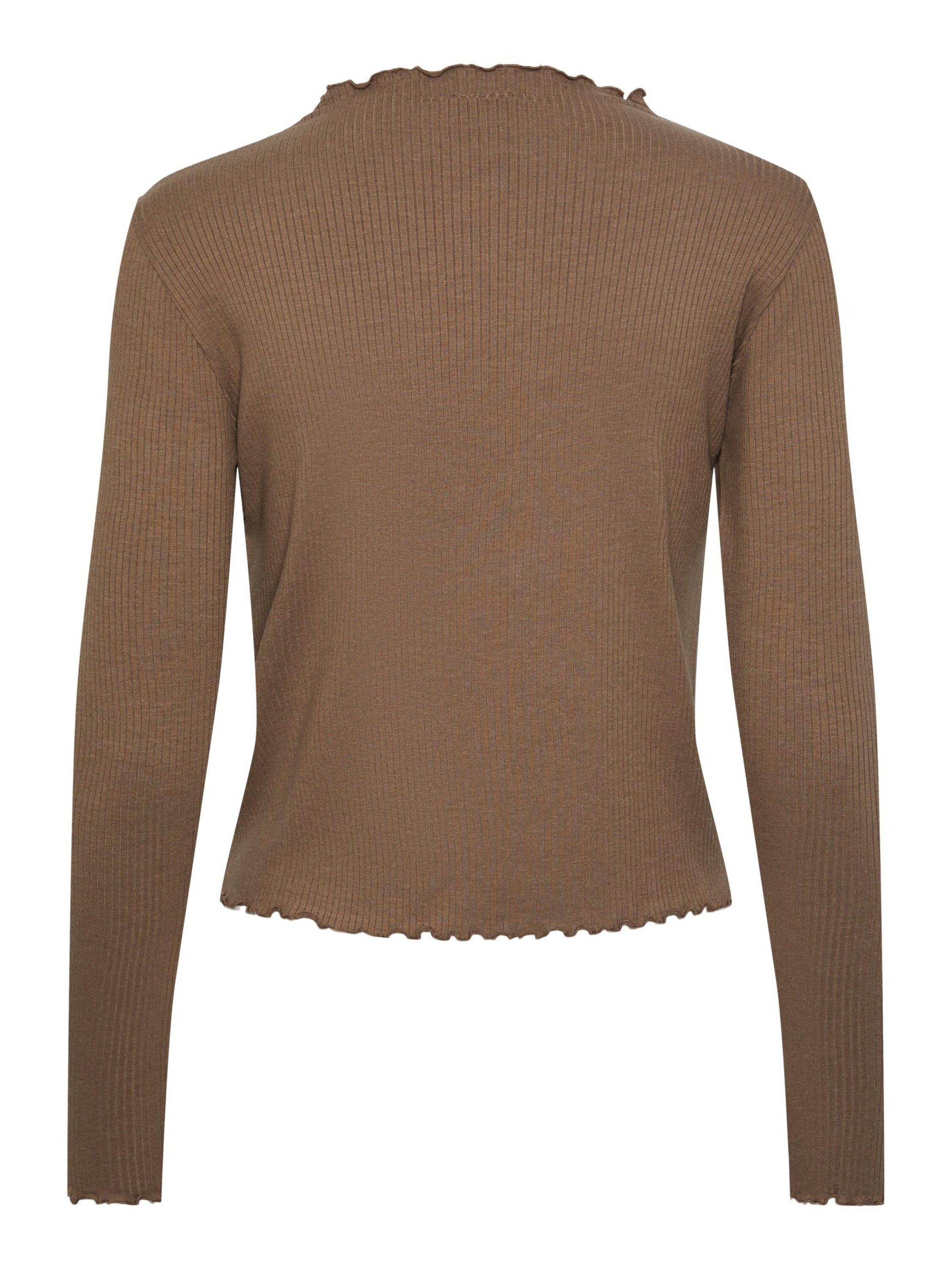 pieces Langarmshirt PCNicca (1-tlg) Plain/ohne Details günstig online kaufen