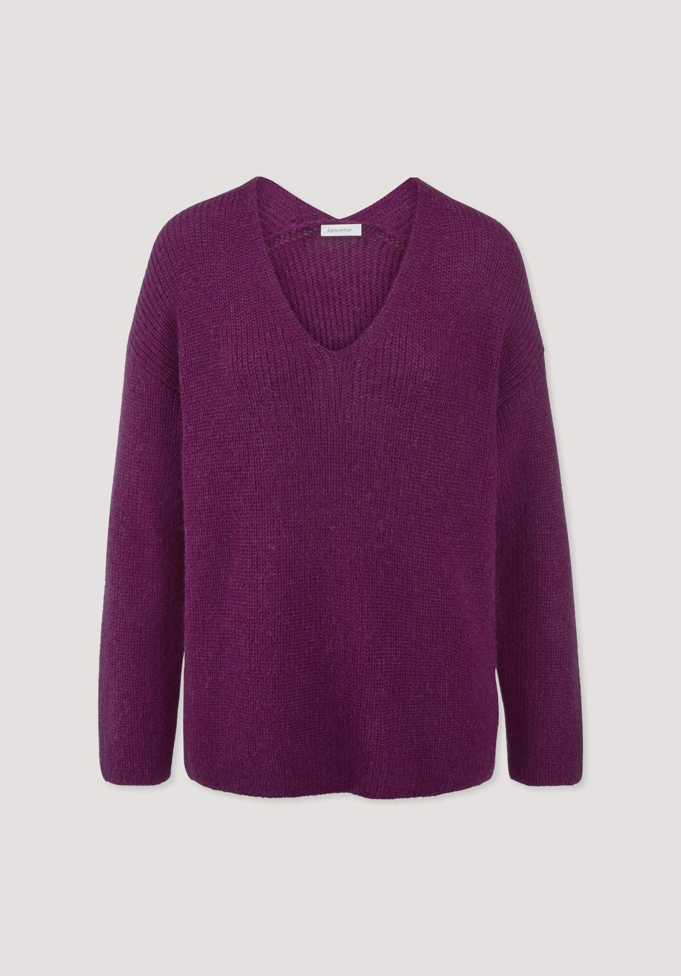 Hessnatur Strickpullover aus reinem Alpaka (1-tlg) – Bild 3 von 5