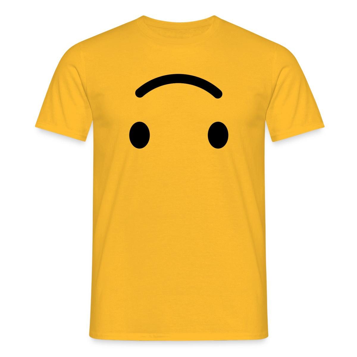 T-Shirt Emoticon Auf Dem Kopf Kostüm Karneval Gruppenkostüm Männer T-Shirt