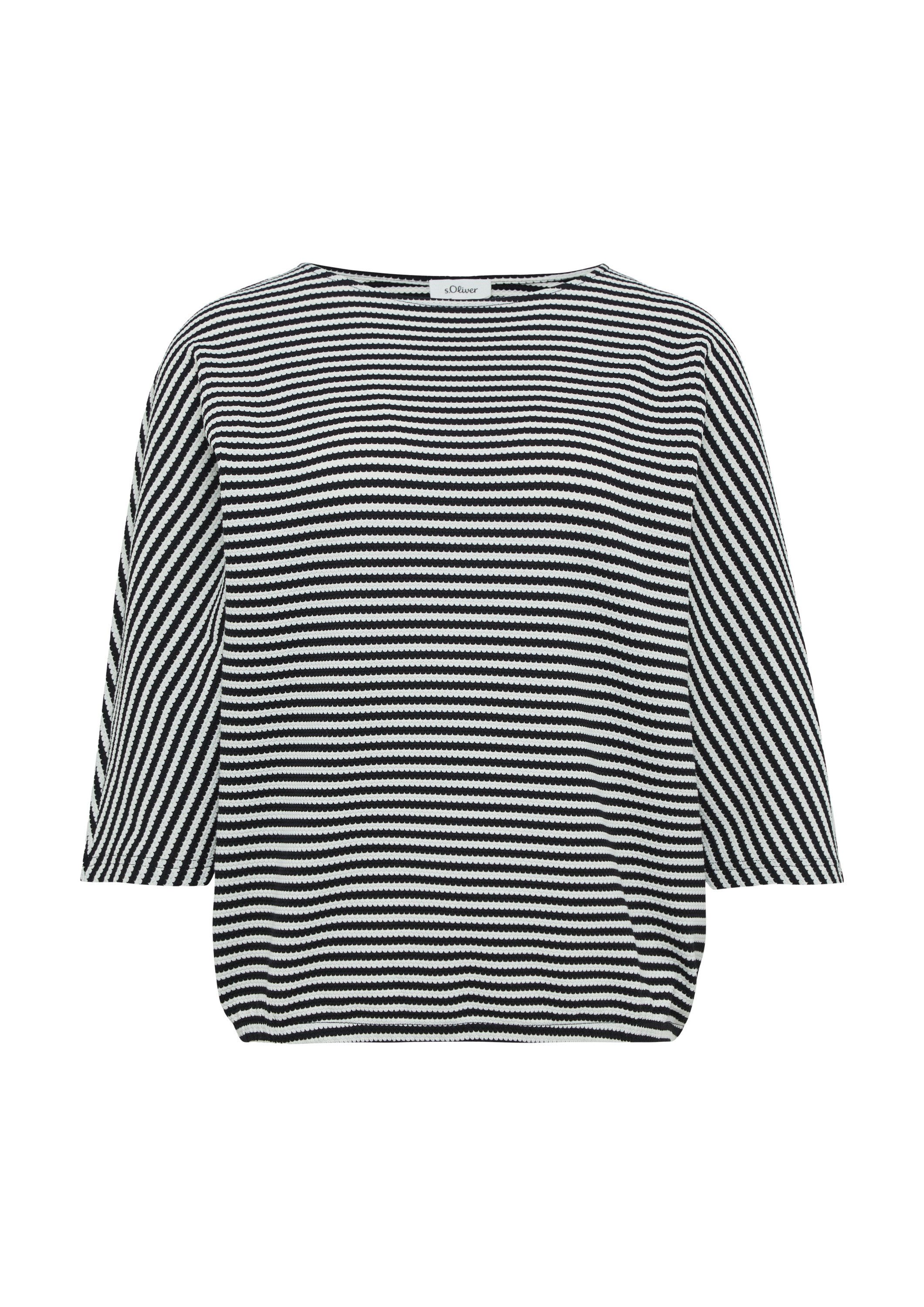s.Oliver 3/4-Arm-Shirt T-Shirt (1-tlg) günstig online kaufen