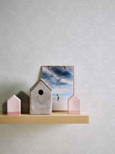 BRICOFLOR Vinyltapete Architects Paper Meistervlies 2020, Holzstruktur, (1 St), Wallpaper