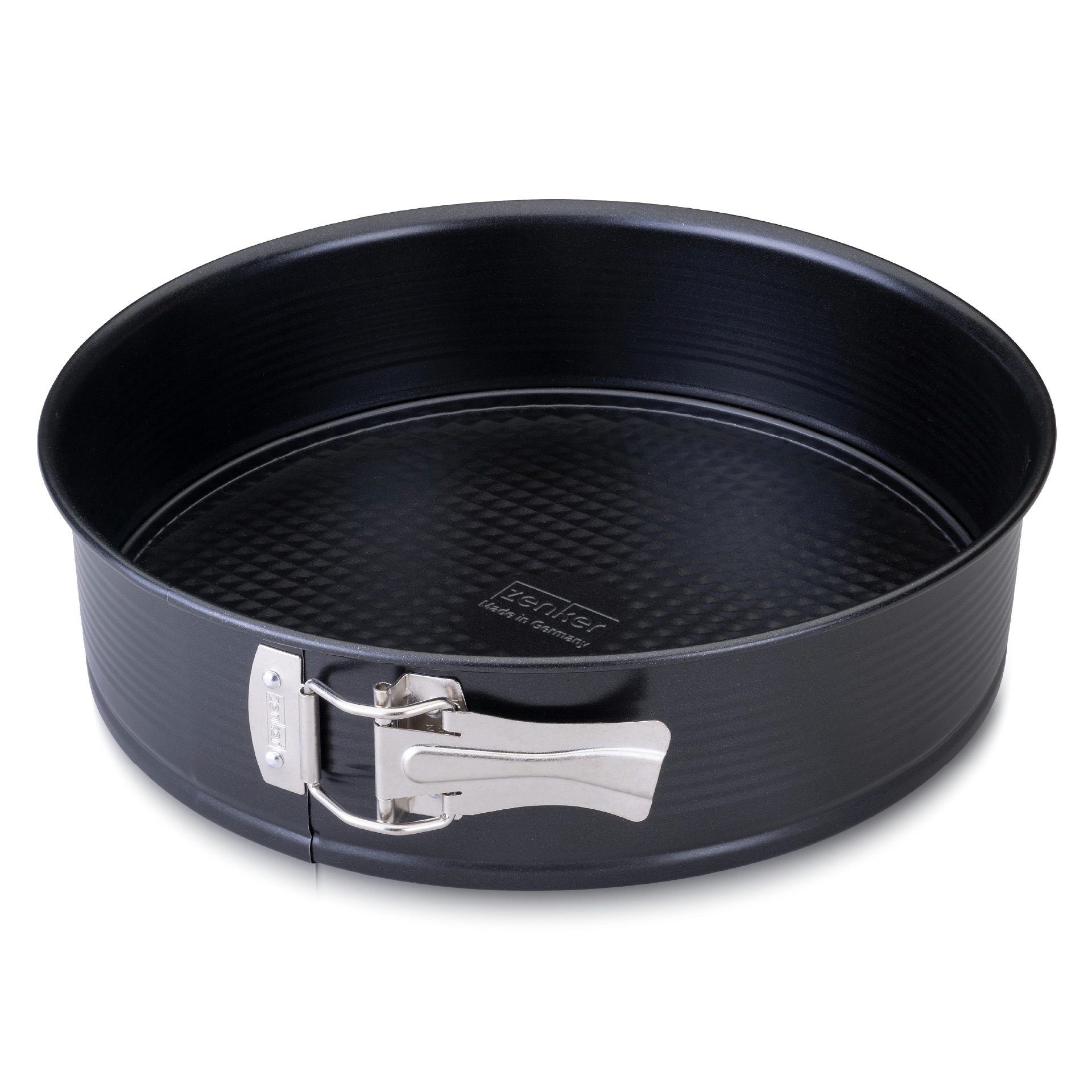 Zenker Springform Backform mit Flachboden, Kuchenform, Ø 26 cm