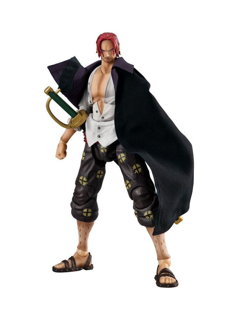 Actionfigur One Piece Variable Action Heroes Actionfigur Red-haired Shanks Ver. 1.