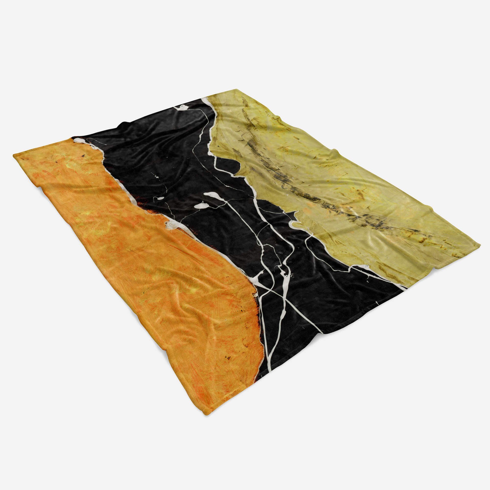 Handtücher Saunatuch Motiv, abstrakten Enigma Sinus mit Strandhandtuch Handtuch Handtuch Art (1-St), Kuscheldecke Baumwolle-Polyester-Mix