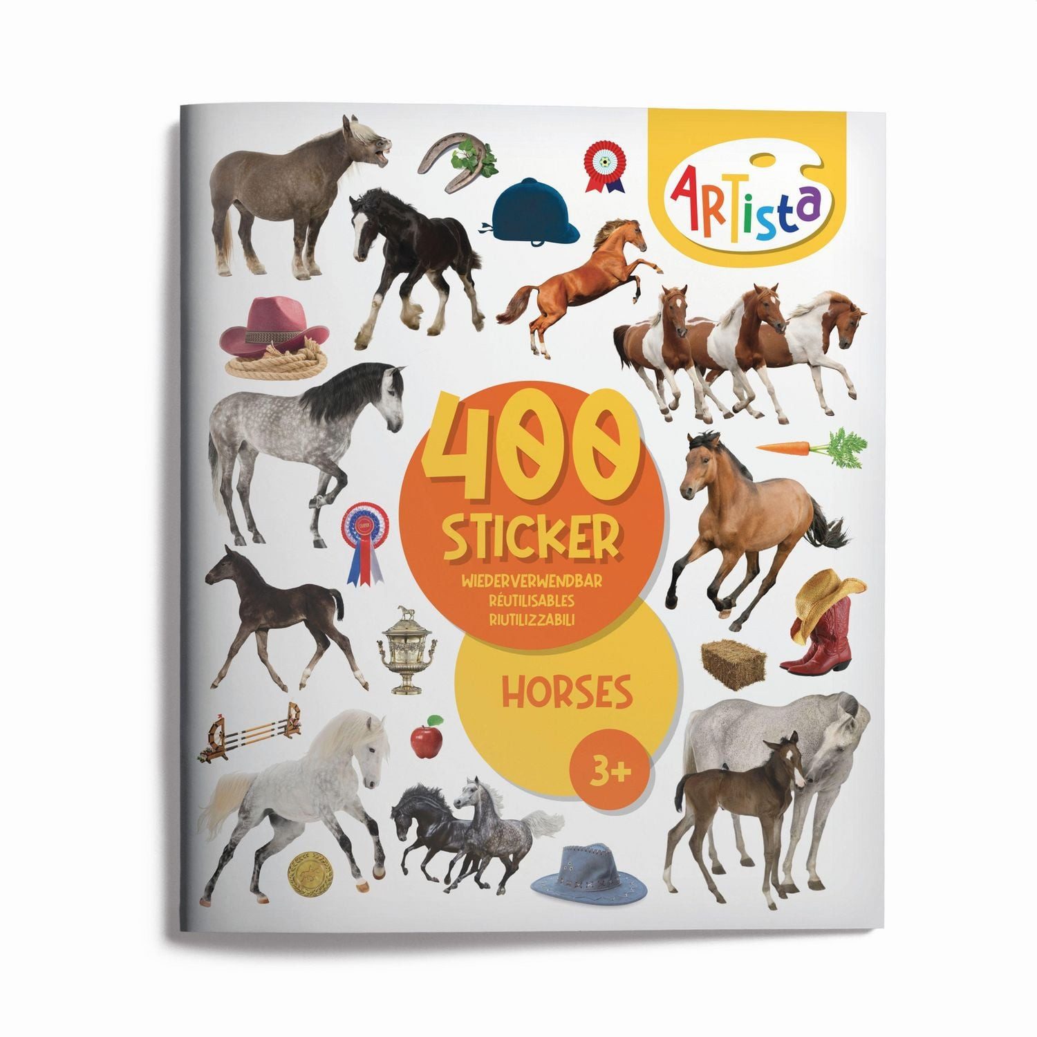 Carletto Sticker Artista - Stickerbuch Pferde