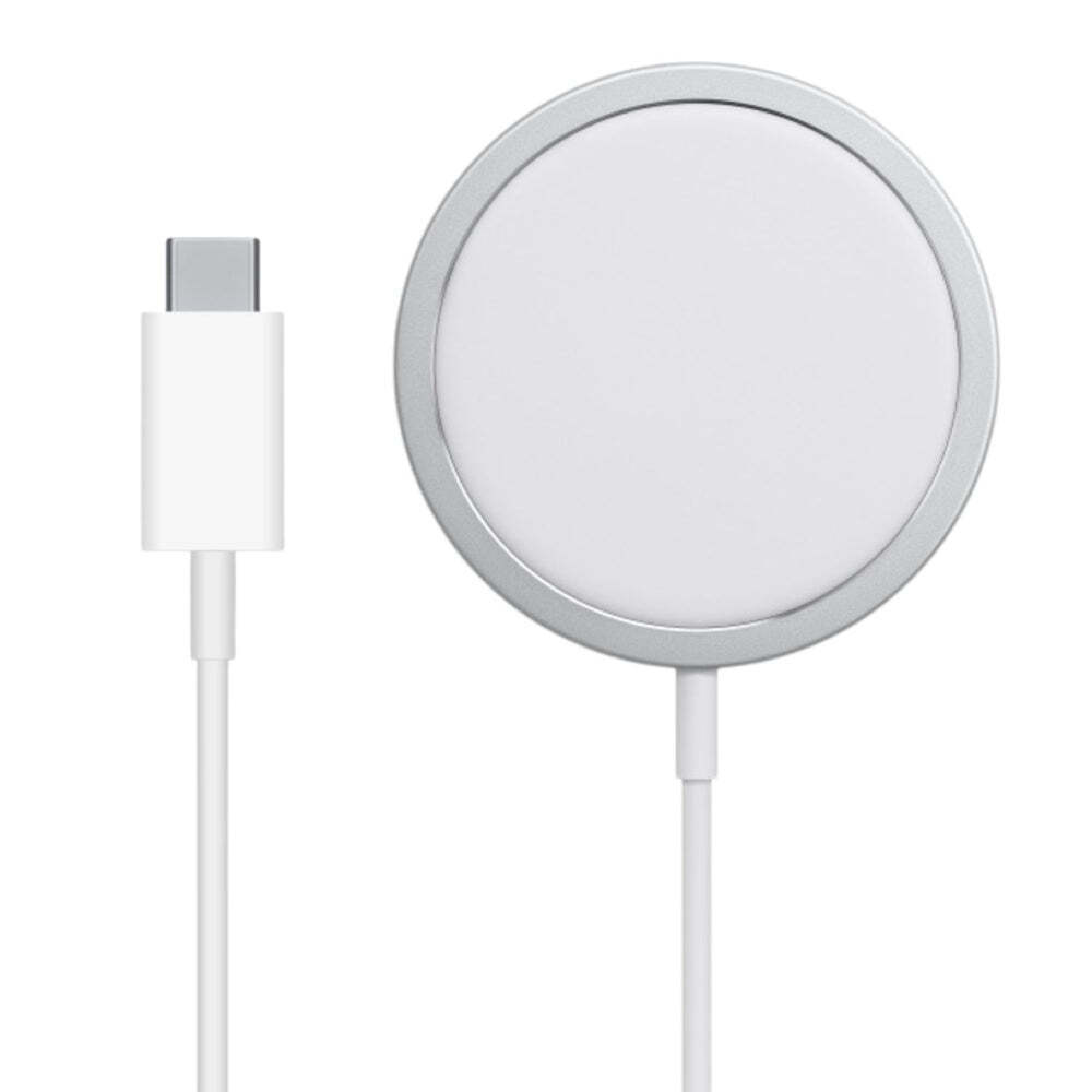 Futurea MagSafe Ladekabel Adapter Wireless Charger USB-Ladegerät (Kompatibilität mit Apple iPhone und AirPods, AirPods Pro, 1-tlg., Schnellladefunktion mit Schutz vor Überhitzung)