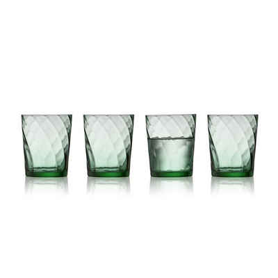 LYNGBY-GLAS Glas Vienna Grün, Glas, 4er Set
