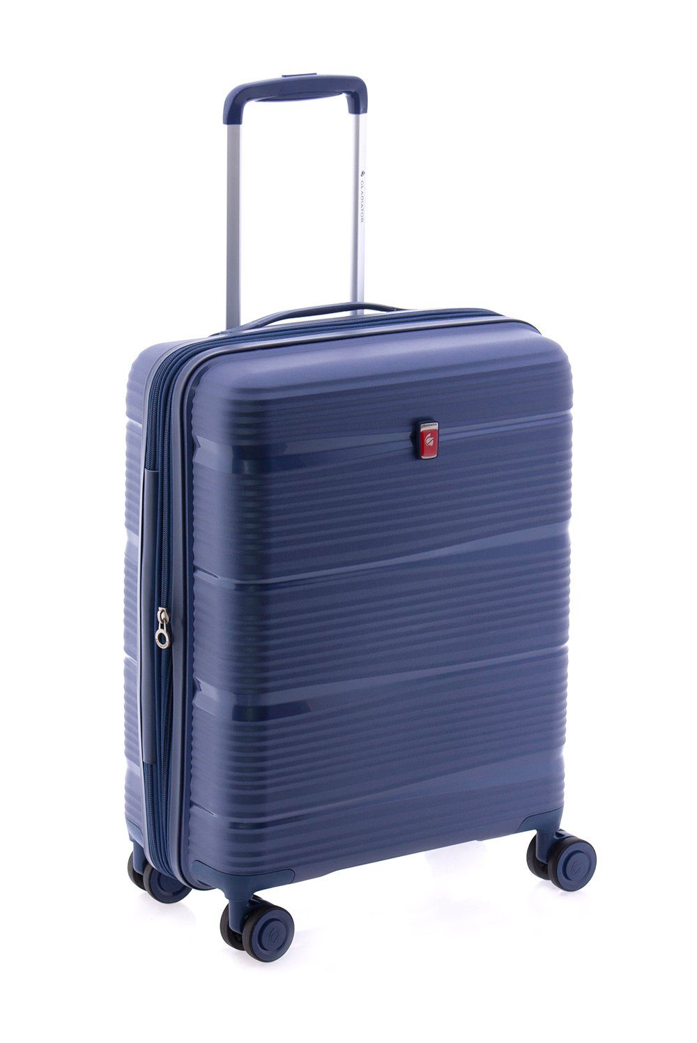 GLADIATOR Handgepäck-Trolley Koffer S - 55 cm, 4 Rollen, TSA-Schloss, Dehnfalte, 4 Farben