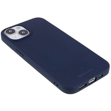 CoverKingz Handyhülle Hülle für Apple iPhone 14 Handyhülle Silikon Case Cover Bumper Handy 15,54 cm (6,12 Zoll), Schutzhülle Handyhülle Silikoncover Softcase farbig