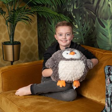 soma Kuscheltier Pinguin, Handwärmer 35 cm x 35 cm x 35 cm Kuschelwarmies Kuschelf (1-St), Super weicher Plüsch Stofftier Kuscheltier für Kinder zum spielen