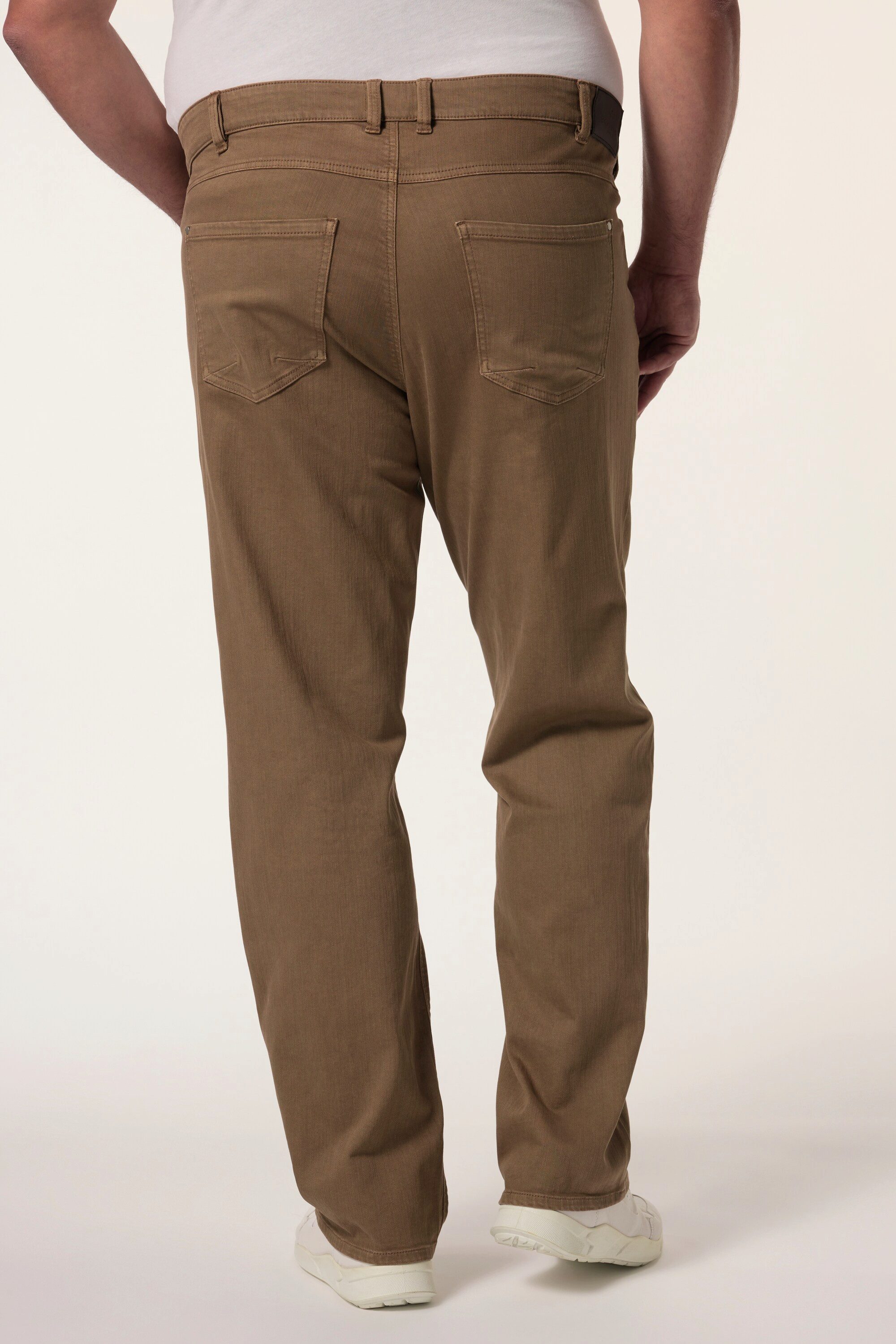 Men Plus 5-Pocket-Jeans Color-Jeans Denim Bauchfit Regular Fit 5-Pocket