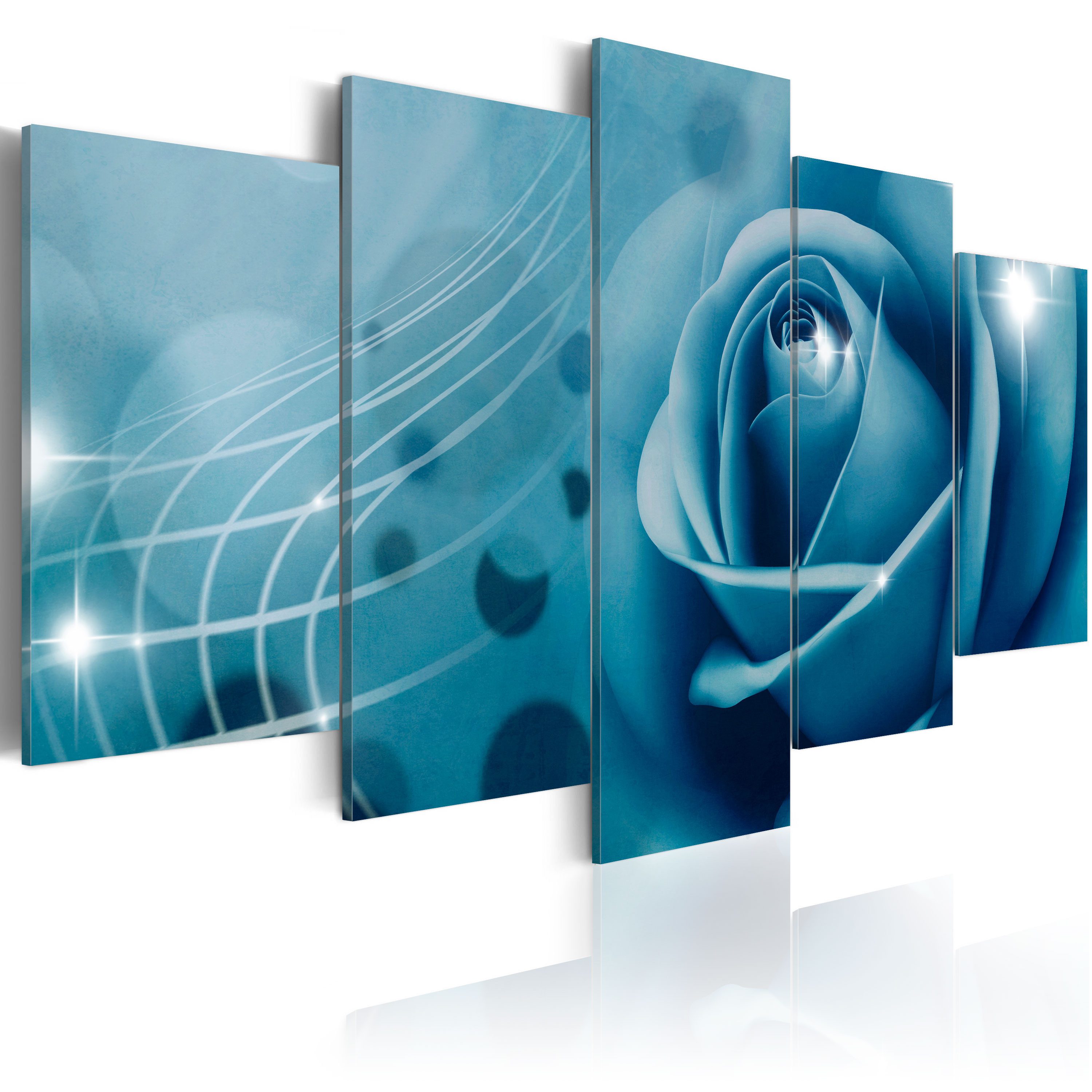 Artgeist Wandbild Blaue Schönheit