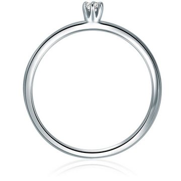 Trilani Diamantring silber, mit Diamant