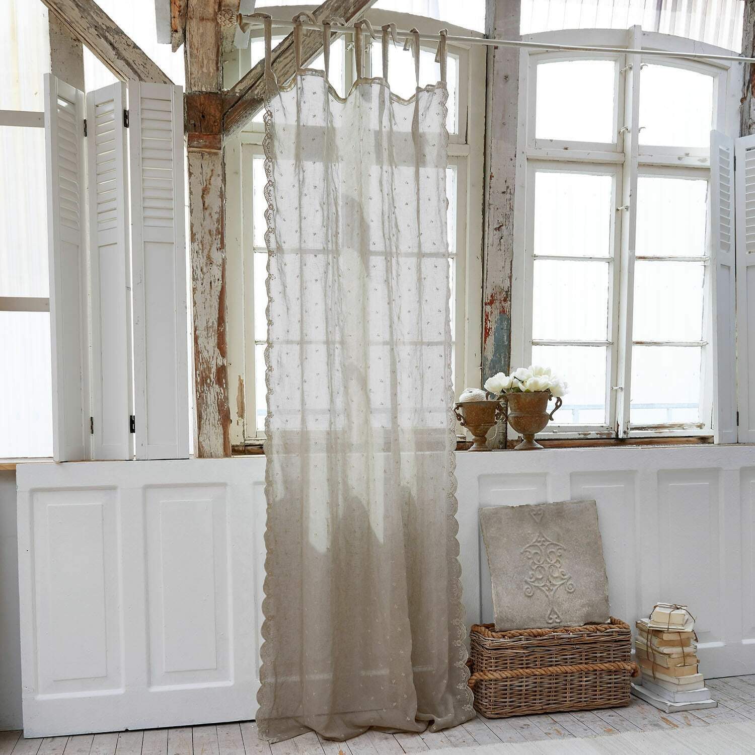 Mirabeau Vorhang Gardine Taroudant beige günstig online kaufen