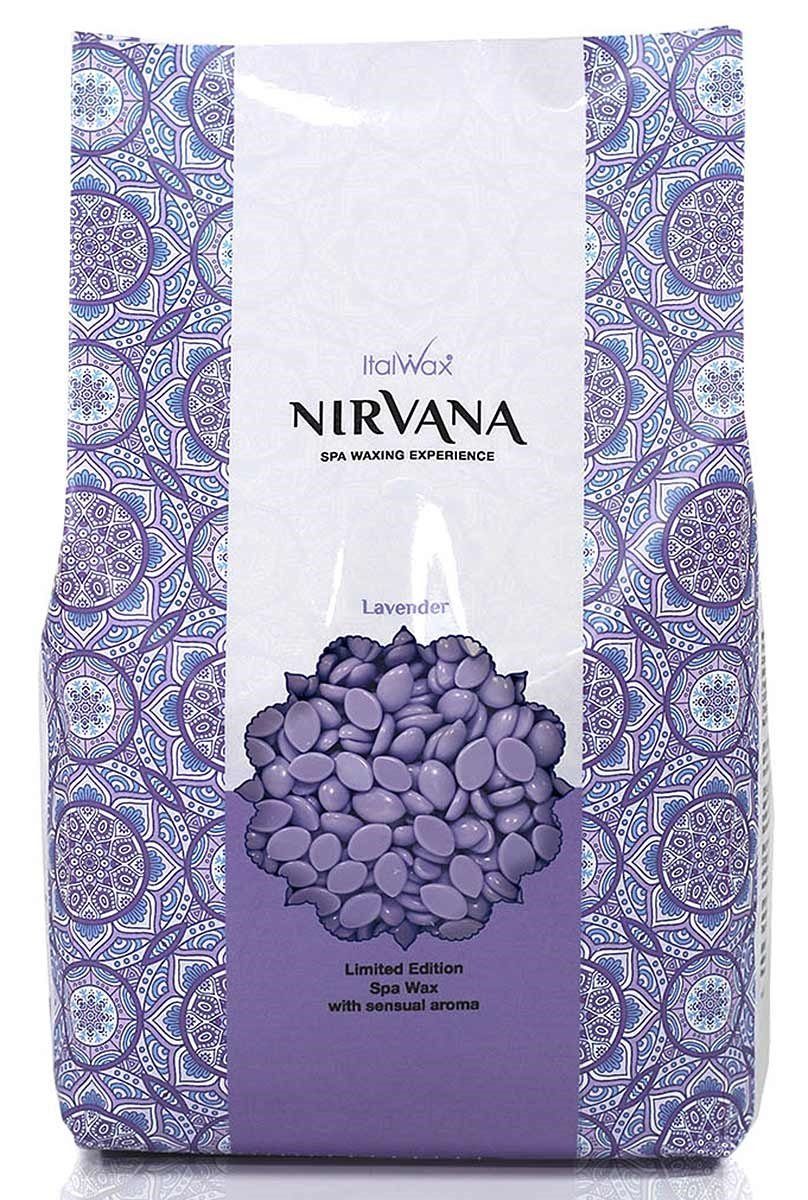Italwax Körperrasierer Filmwachs Nirvana Lavendel Italwax Hot Film Wax Wachsperlen