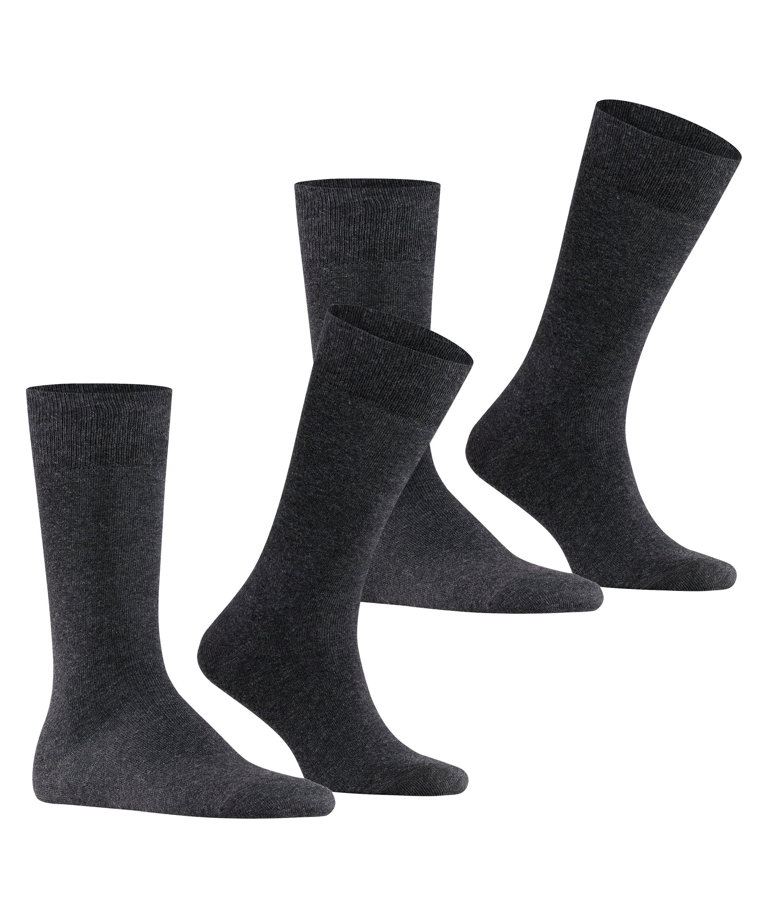 Falke 2-er Set Socken Swing Dunkelgrau günstig online kaufen