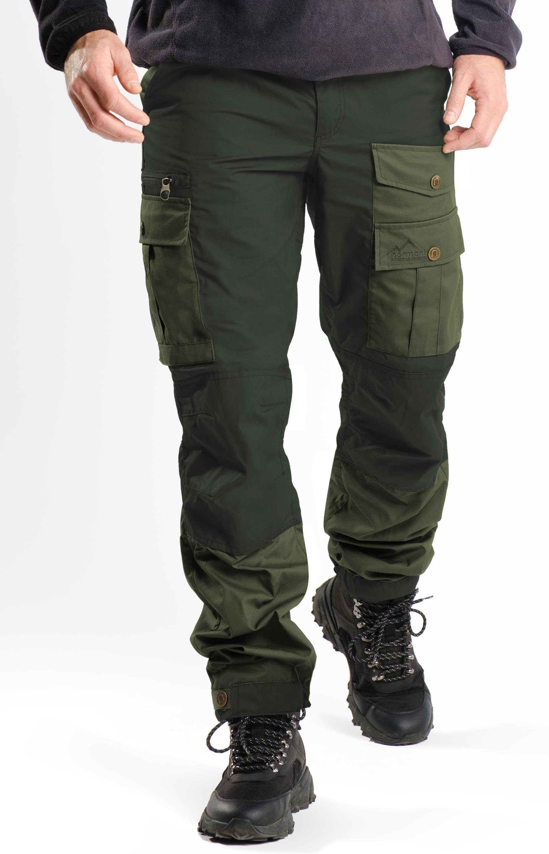 normani Outdoorhose Herren Wanderhose - Outdoorhose Wachsbeschichtete Funkt günstig online kaufen