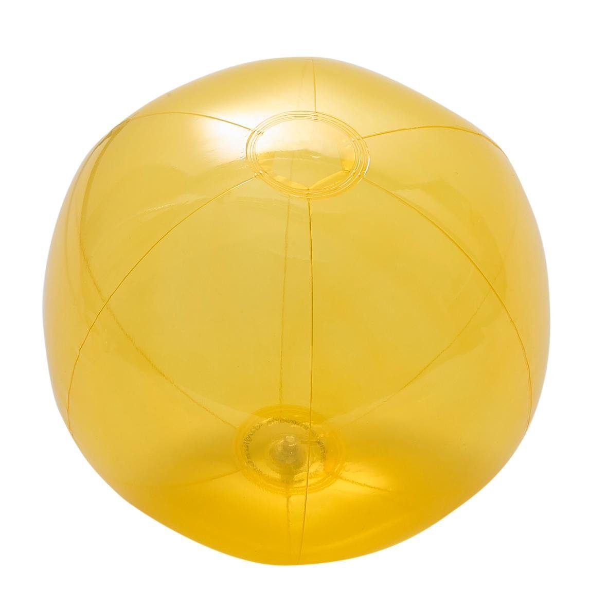 elasto Spielball transparent-gelb