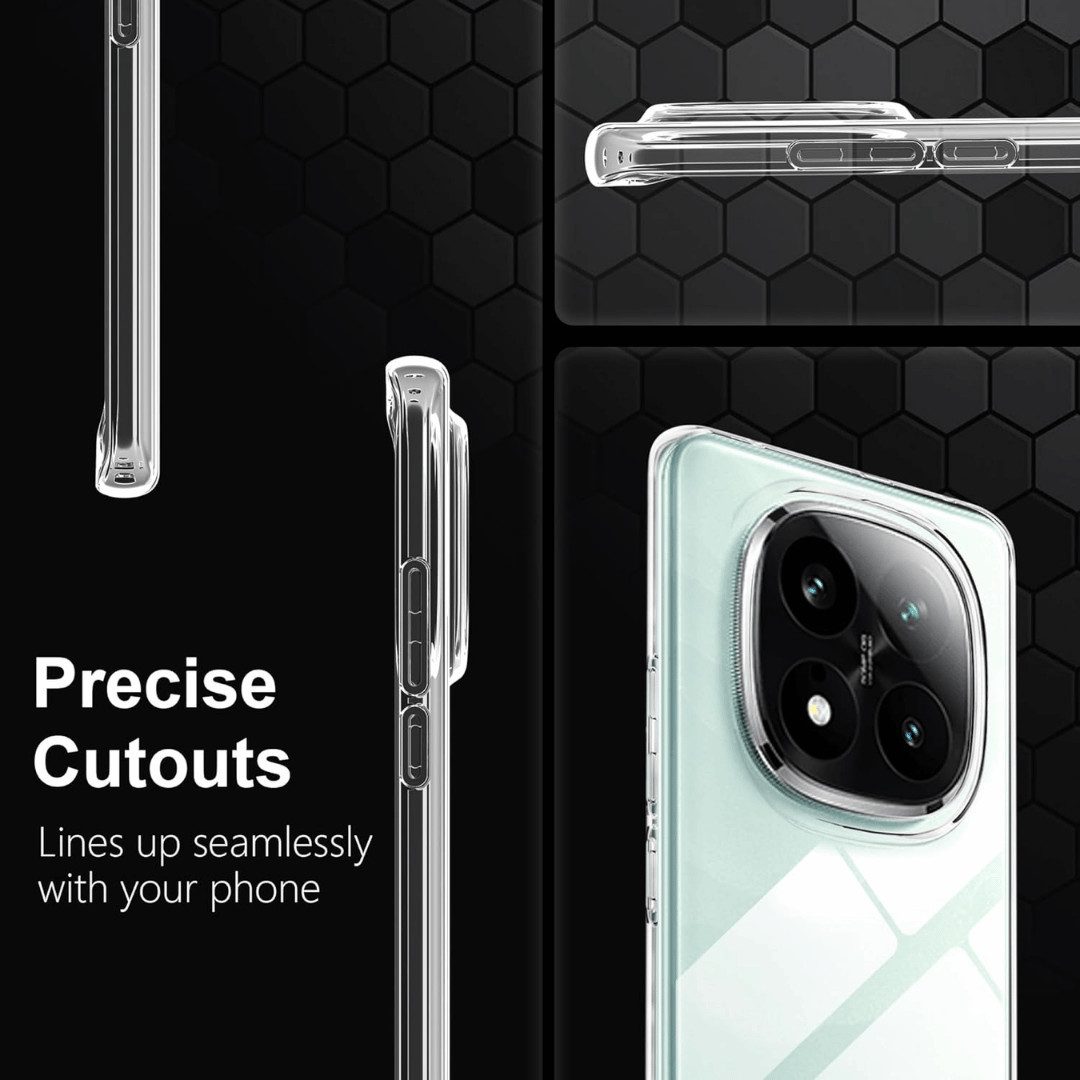 SmartUP Smartphone-Hülle für Xiaomi Redmi Note 14 Pro Plus 5G Schutz Slim Case Handy Tasche 6,67 Zoll – Bild 3 von 5