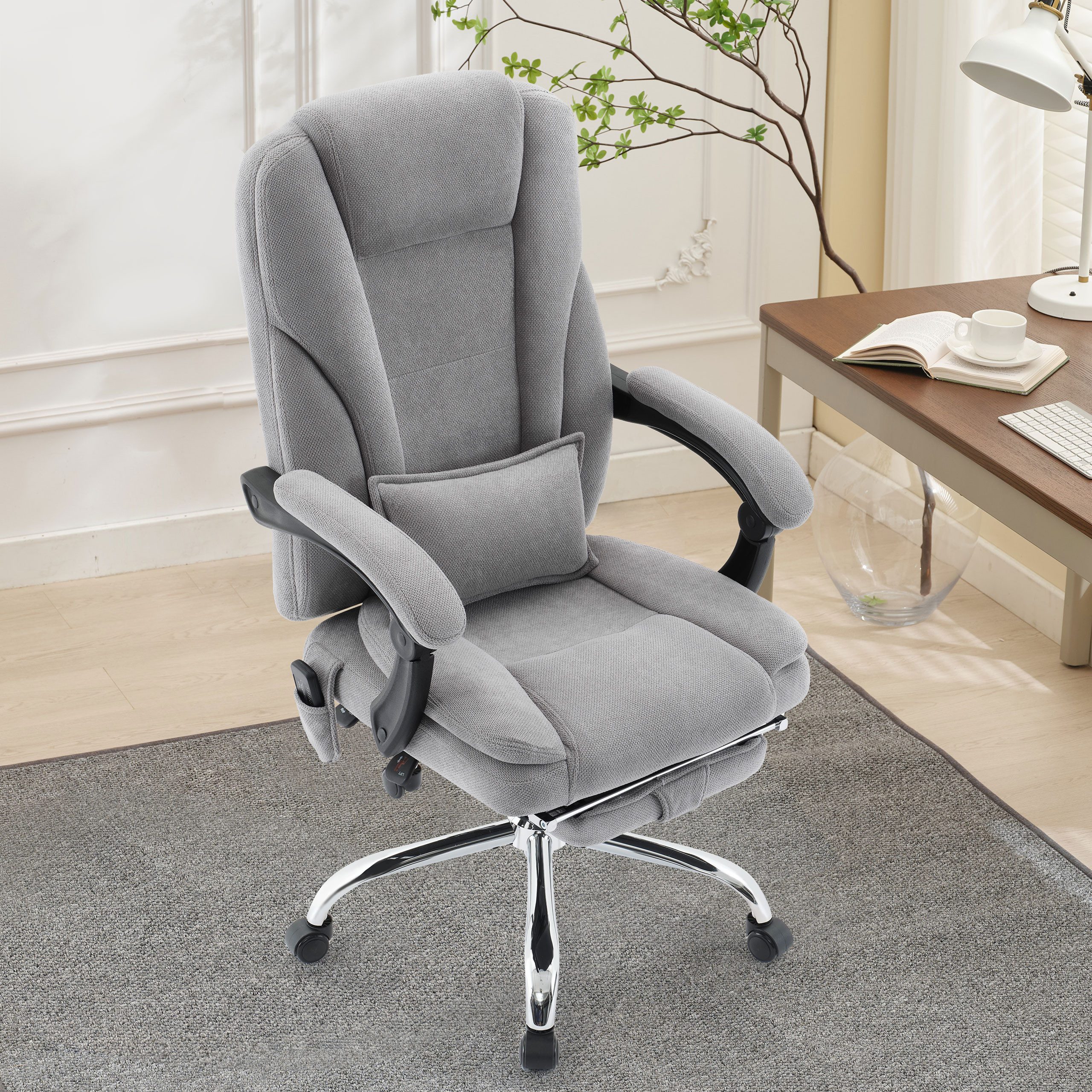 FANTASYLAB Bürostuhl Ergonomischer Schreibtischstuhl, Chefsessel mit günstig online kaufen