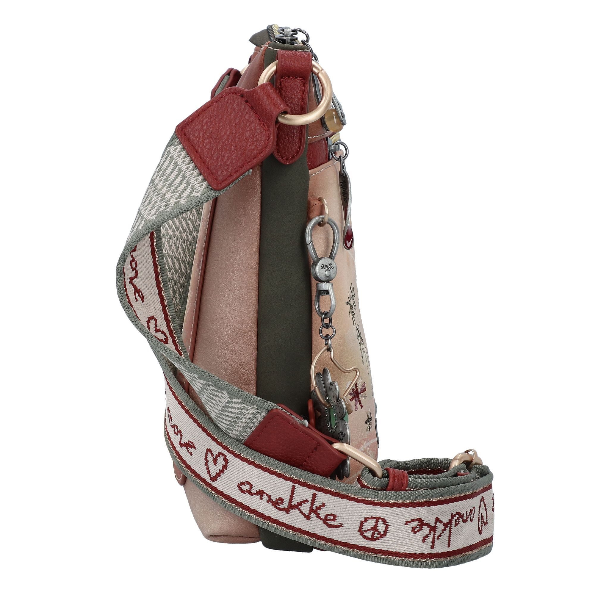 Anekke Umhängetasche Peace & Love, Polyurethan